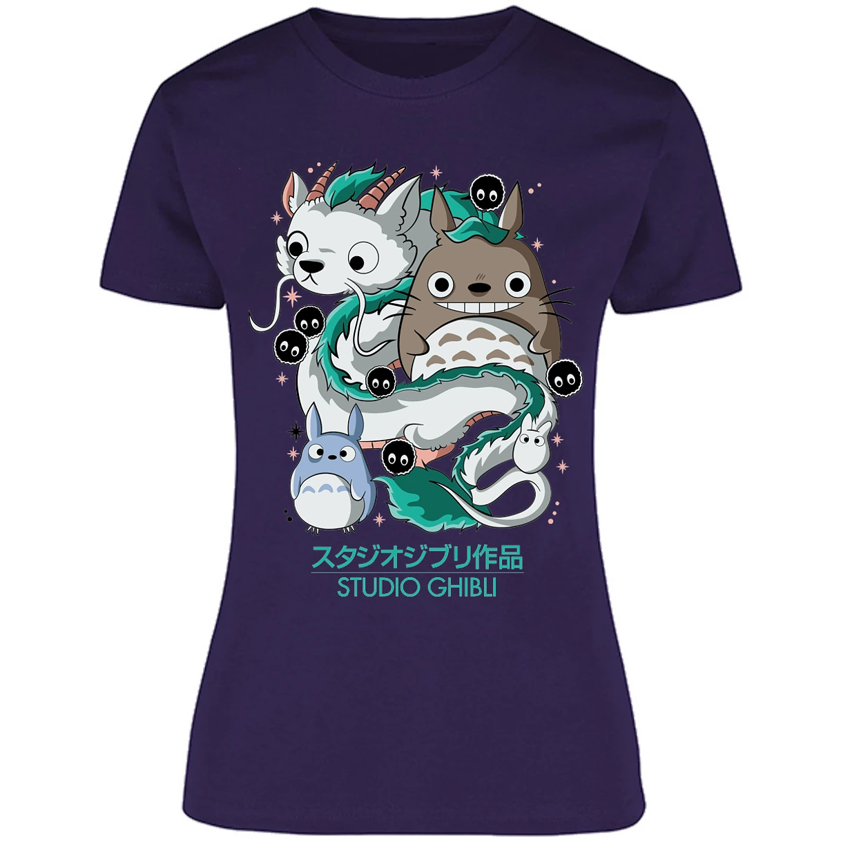 Blusa Ghibli Studio Ghibli Anime Blusa para Mujer 11