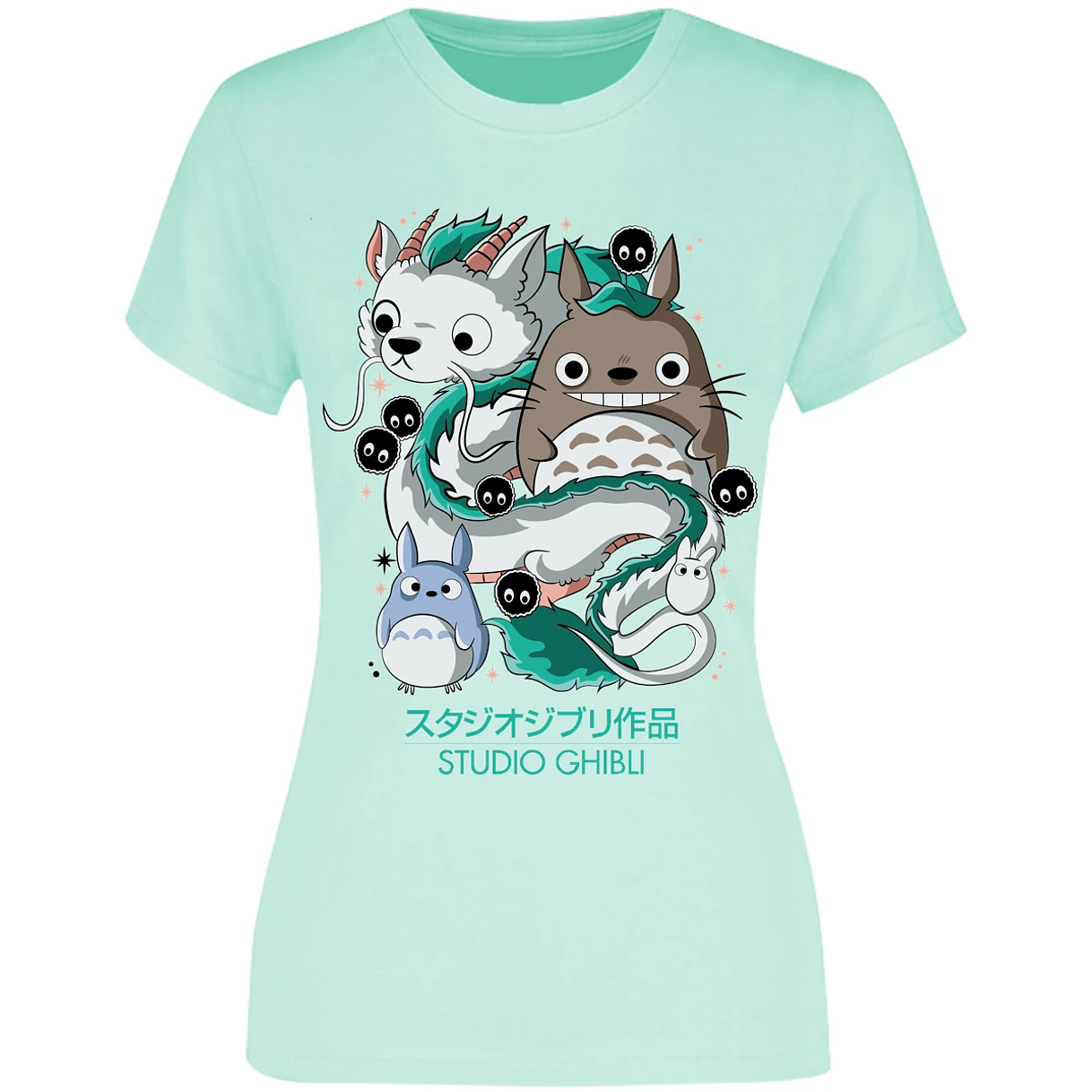 Blusa Ghibli Studio Ghibli Anime Blusa para Mujer 14