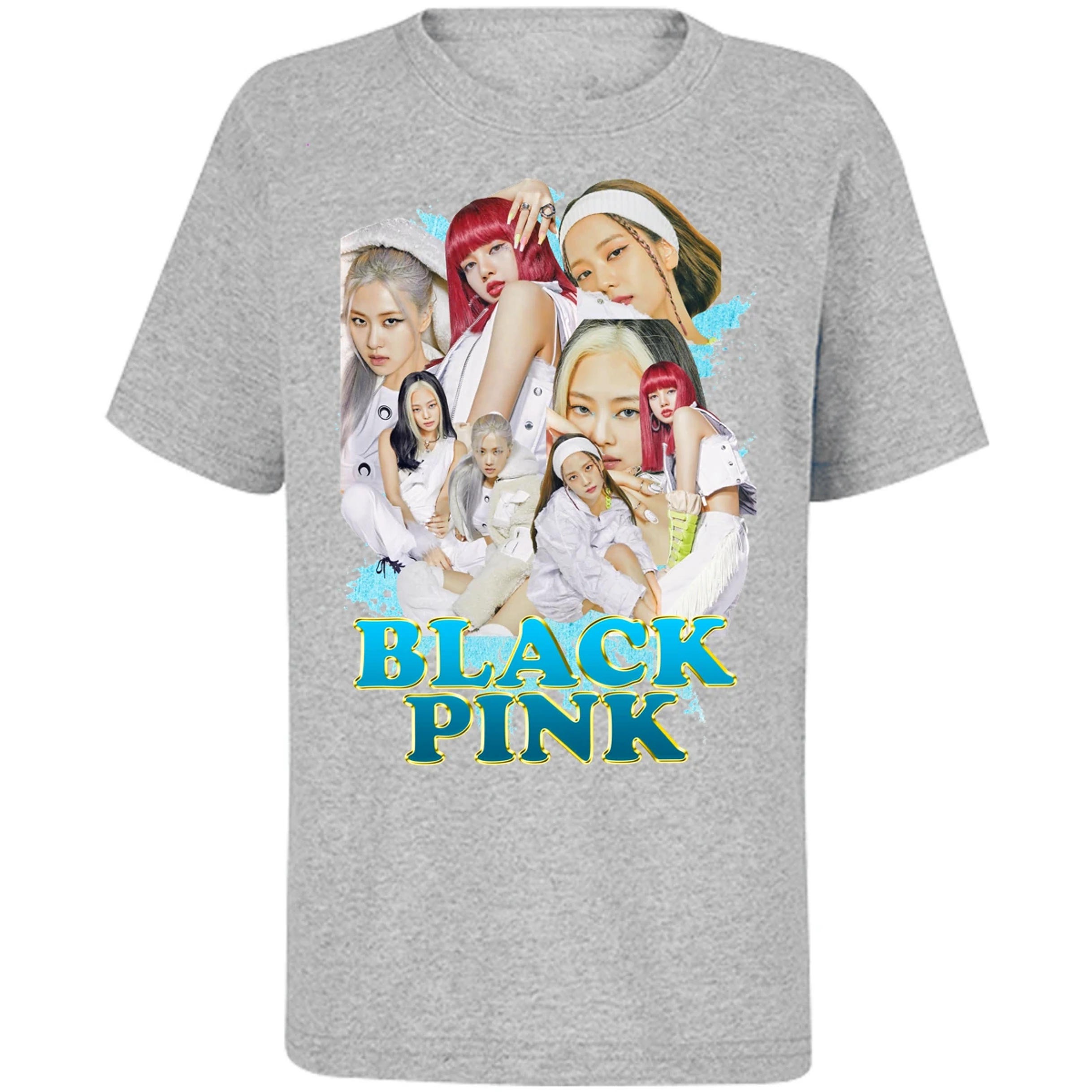 Playera K Pop Black Pink para Niño 7