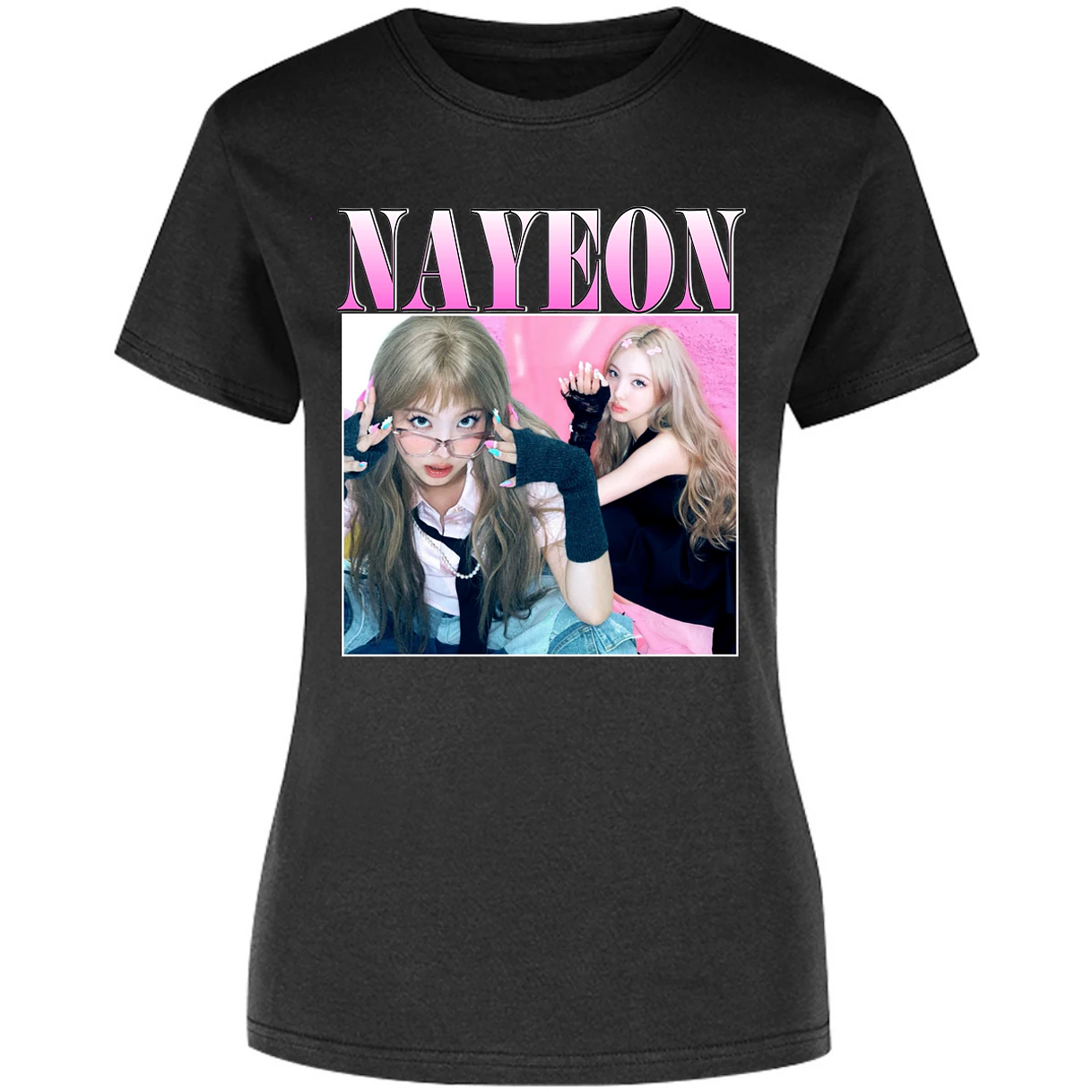 Blusa K Pop K Pop Nayeon Blusa para Mujer 14
