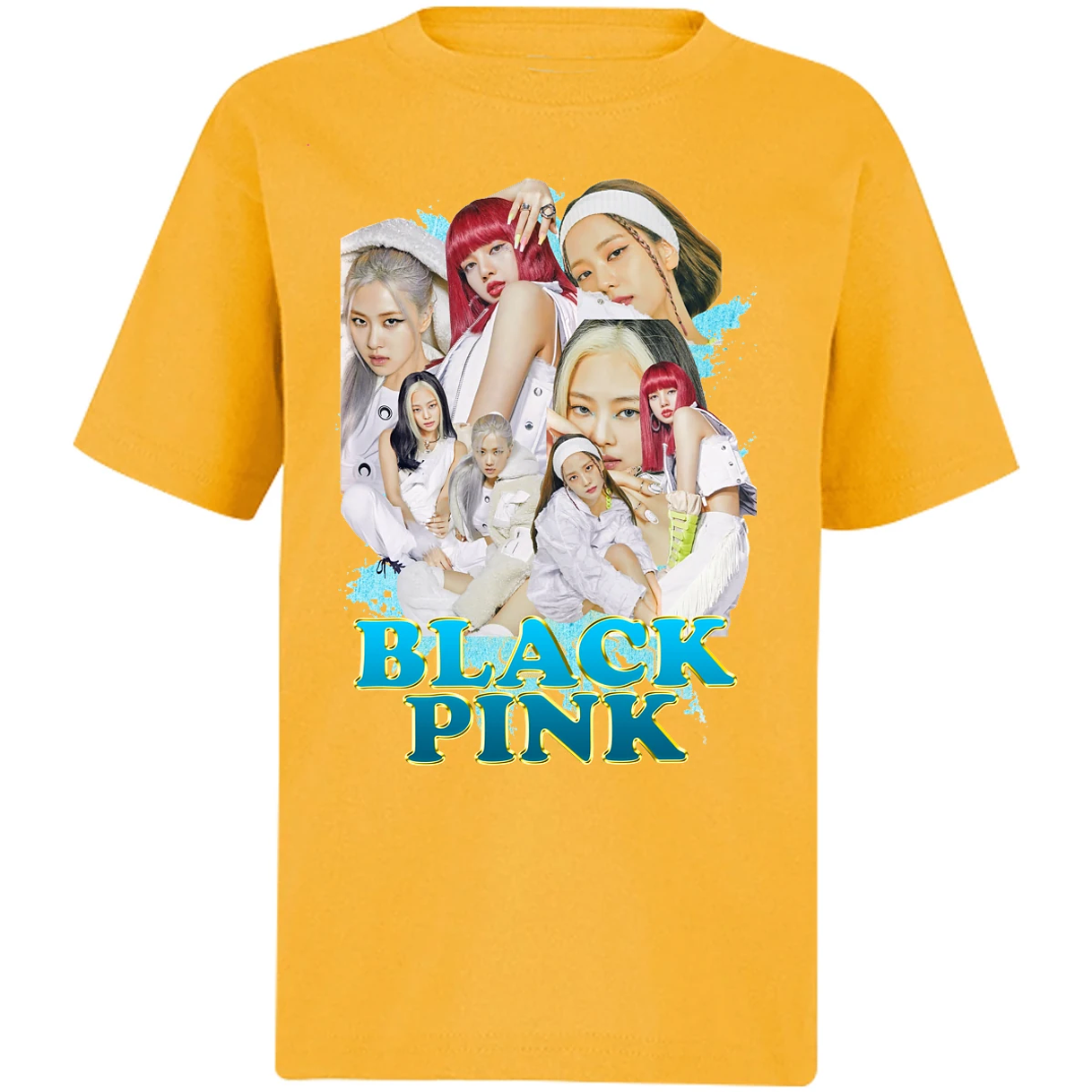 Playera K Pop Black Pink para Niño 13