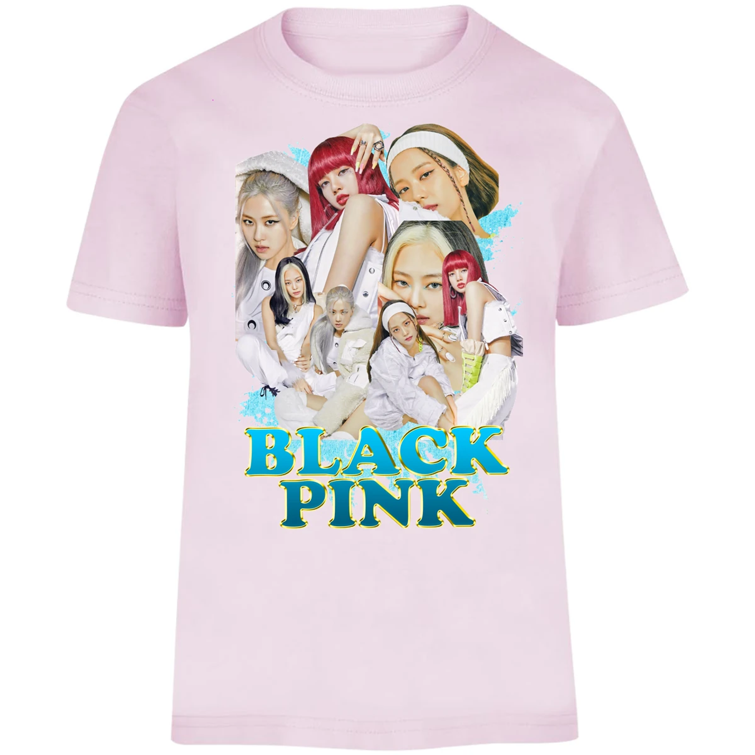 Playera K Pop Black Pink para Niño 5