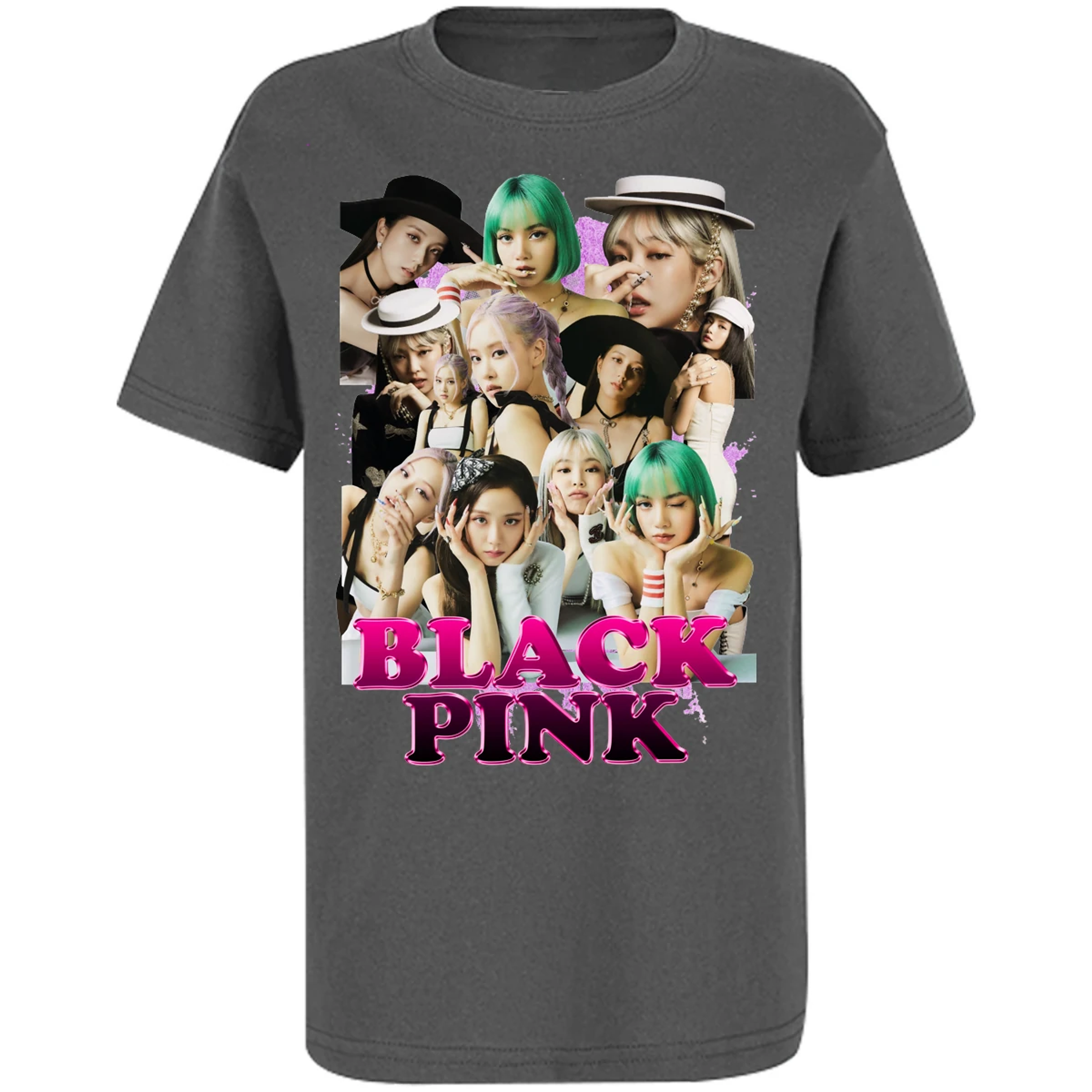 Playera K Pop Black Pink Printable para Niño 5