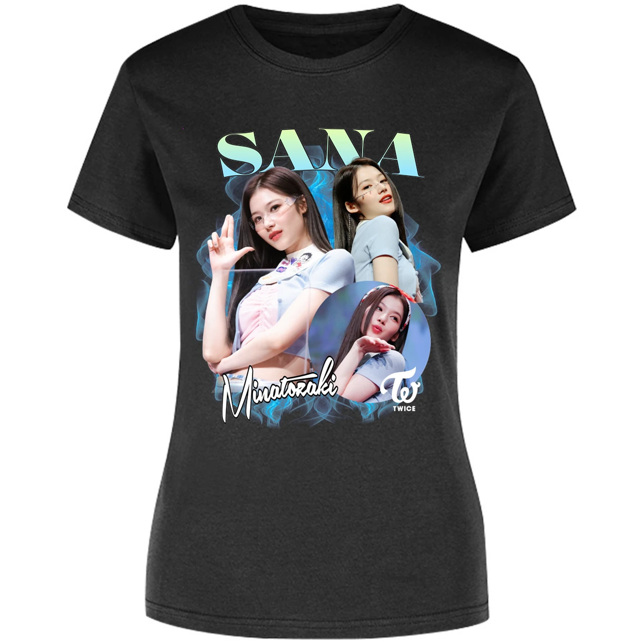 Blusa K Pop K Pop Sana Blusa para Mujer 8