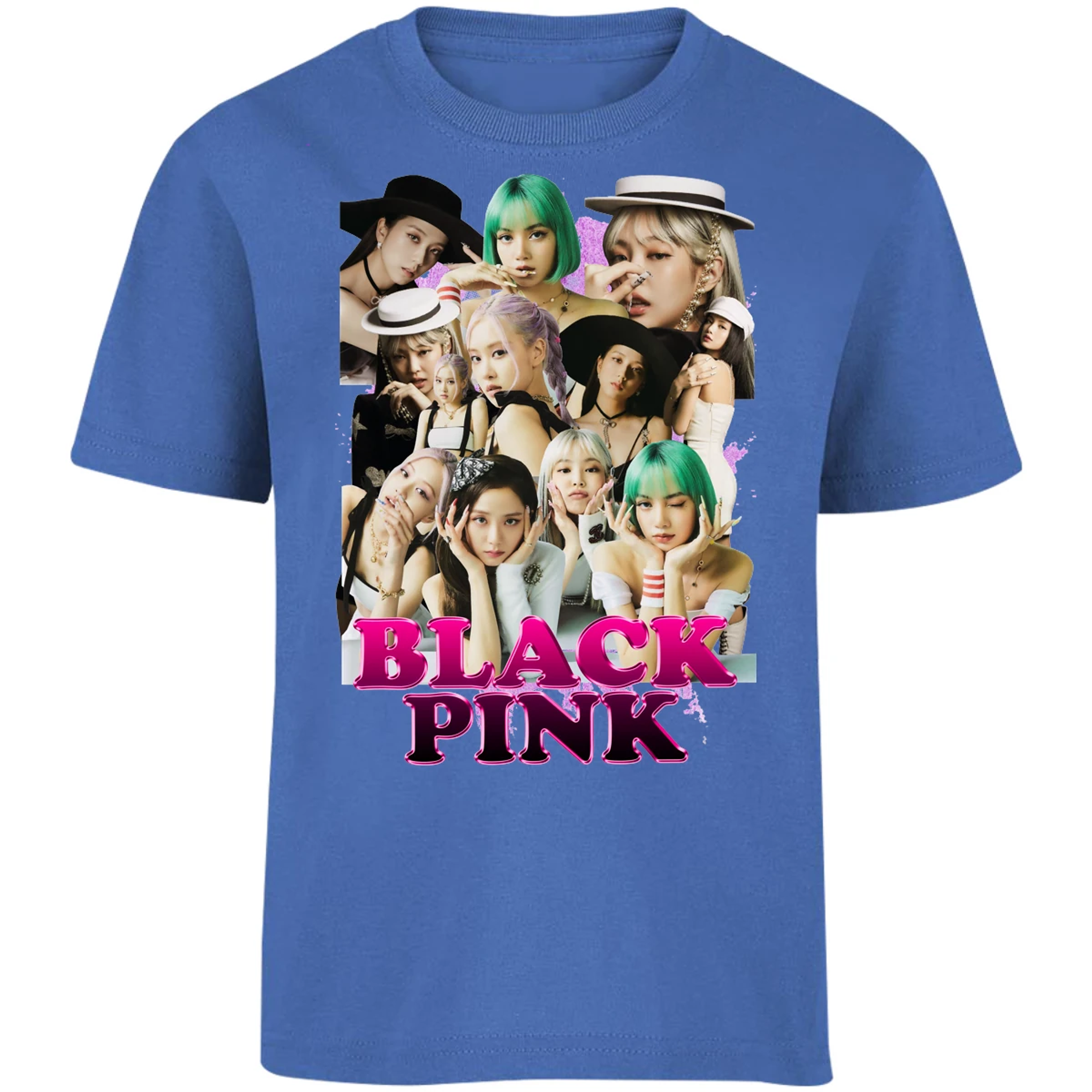 Playera K Pop Black Pink Printable para Niño 8