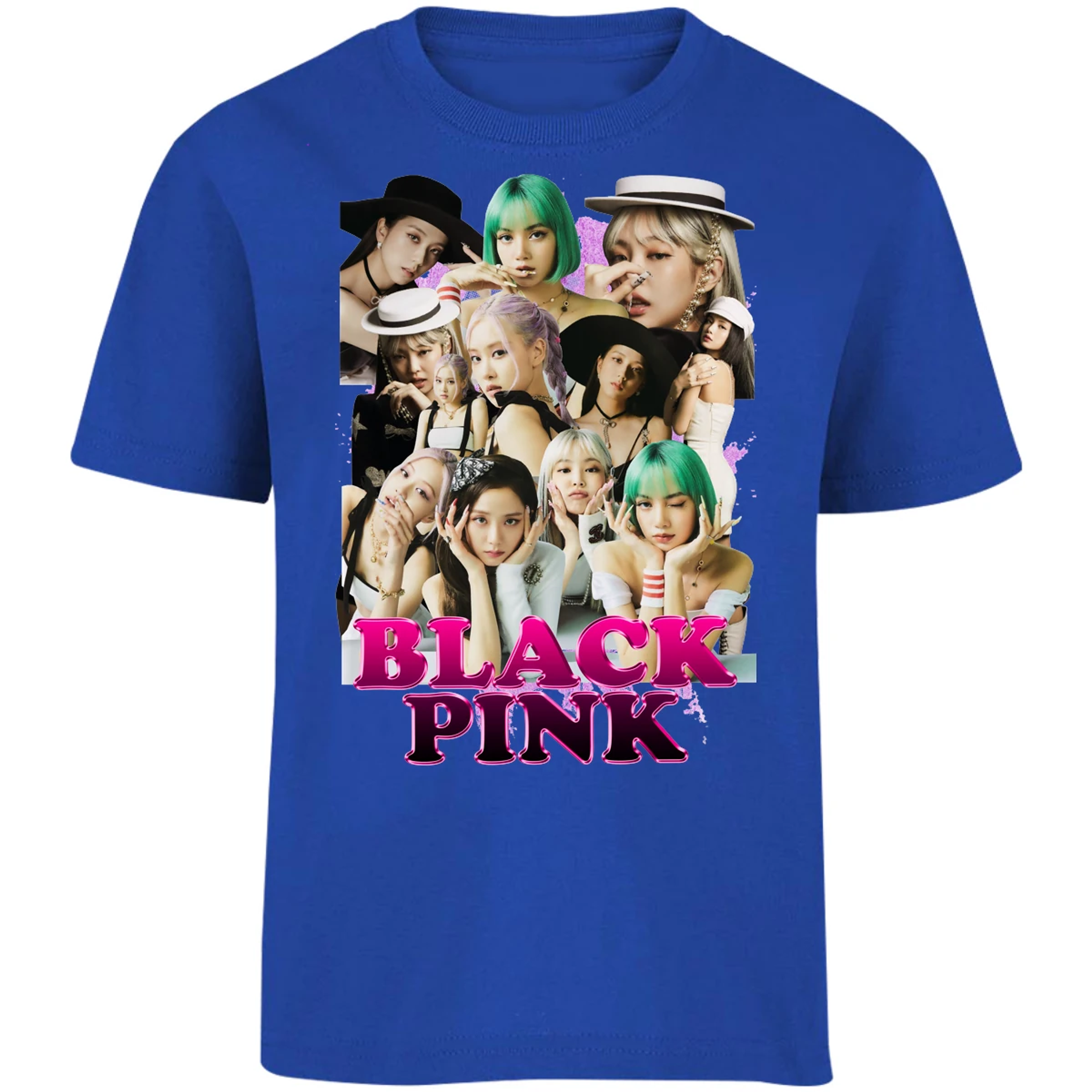 Playera K Pop Black Pink Printable para Niño 12