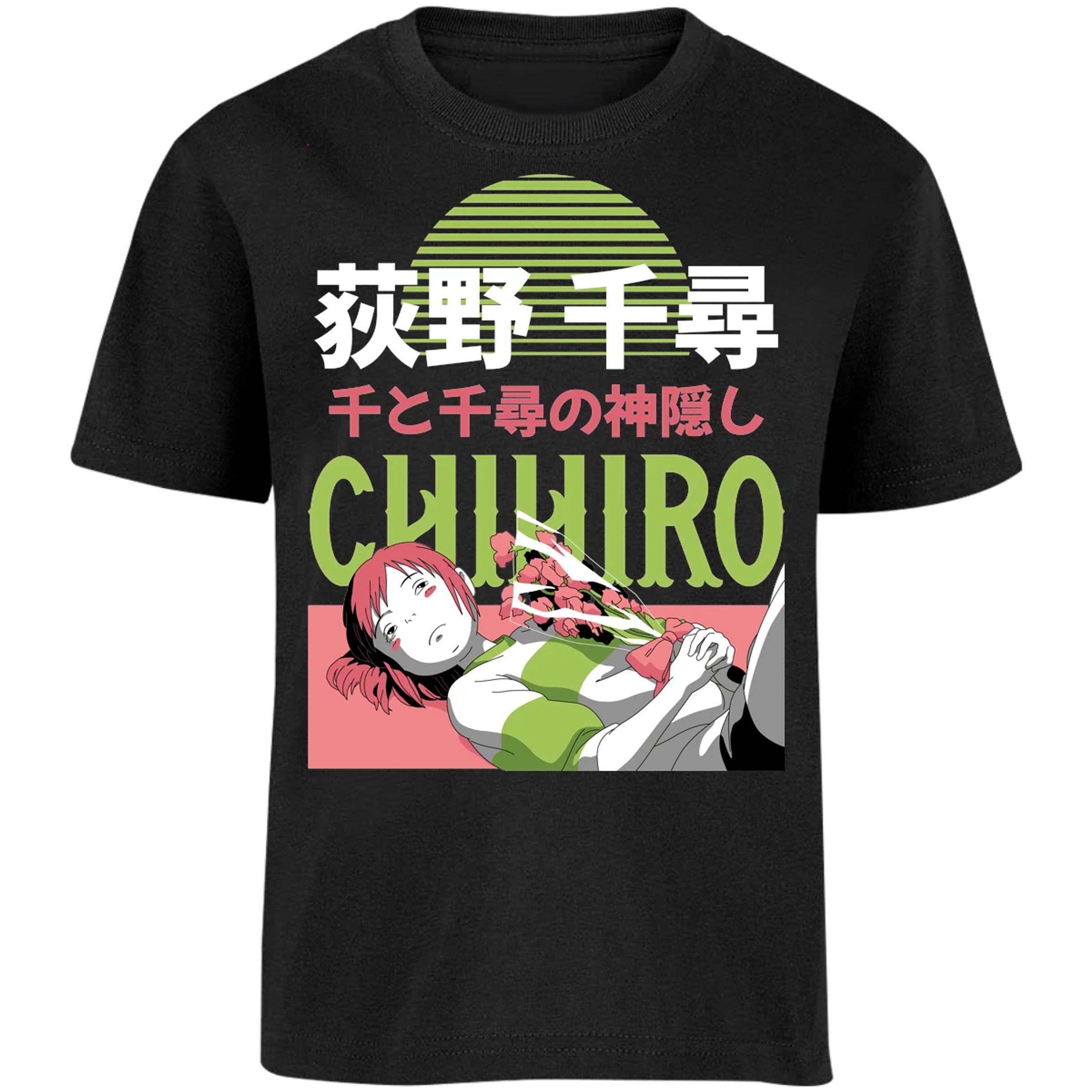 Playera Ghibli Chihiro Anime para Niño 10