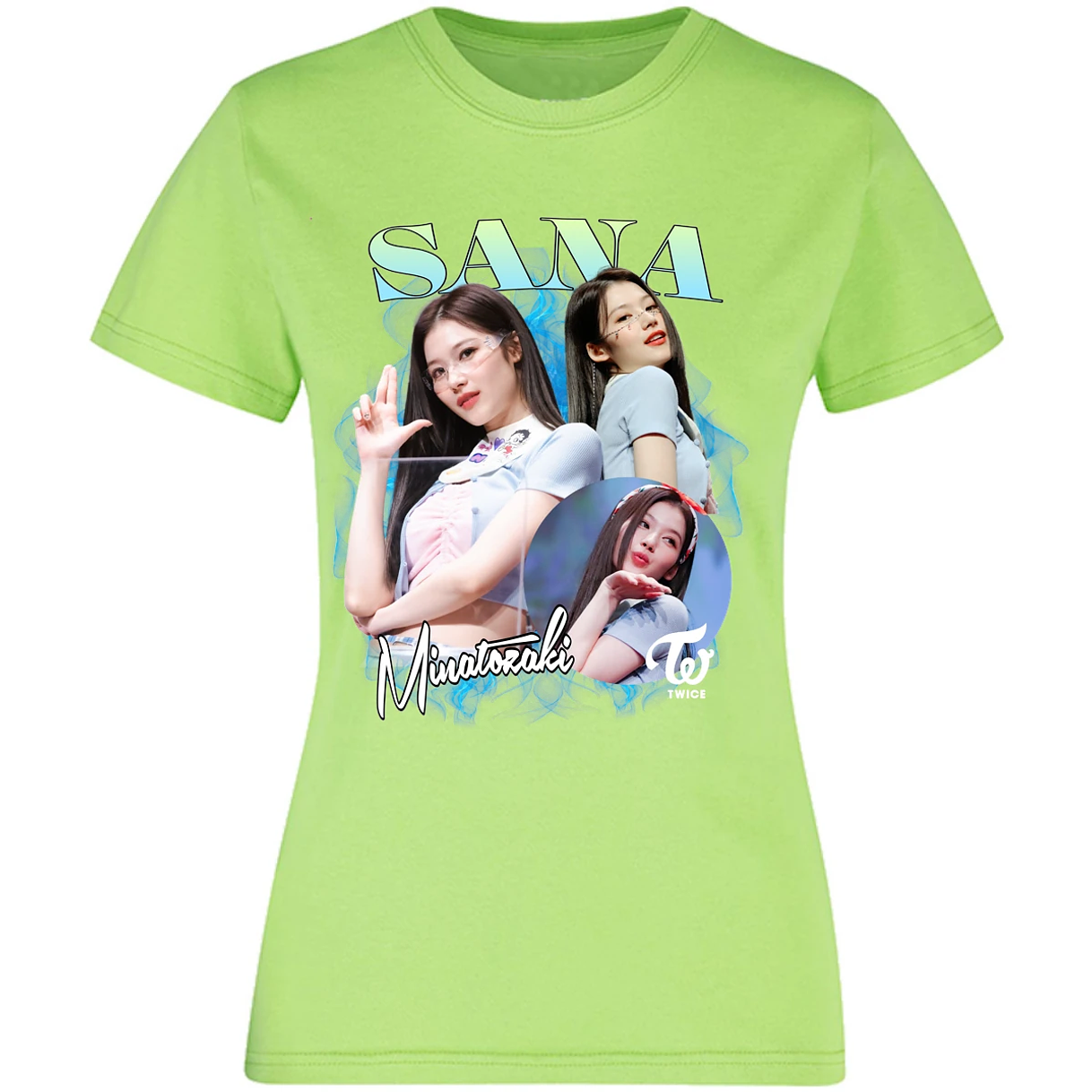 Blusa K Pop K Pop Sana Blusa para Mujer 3