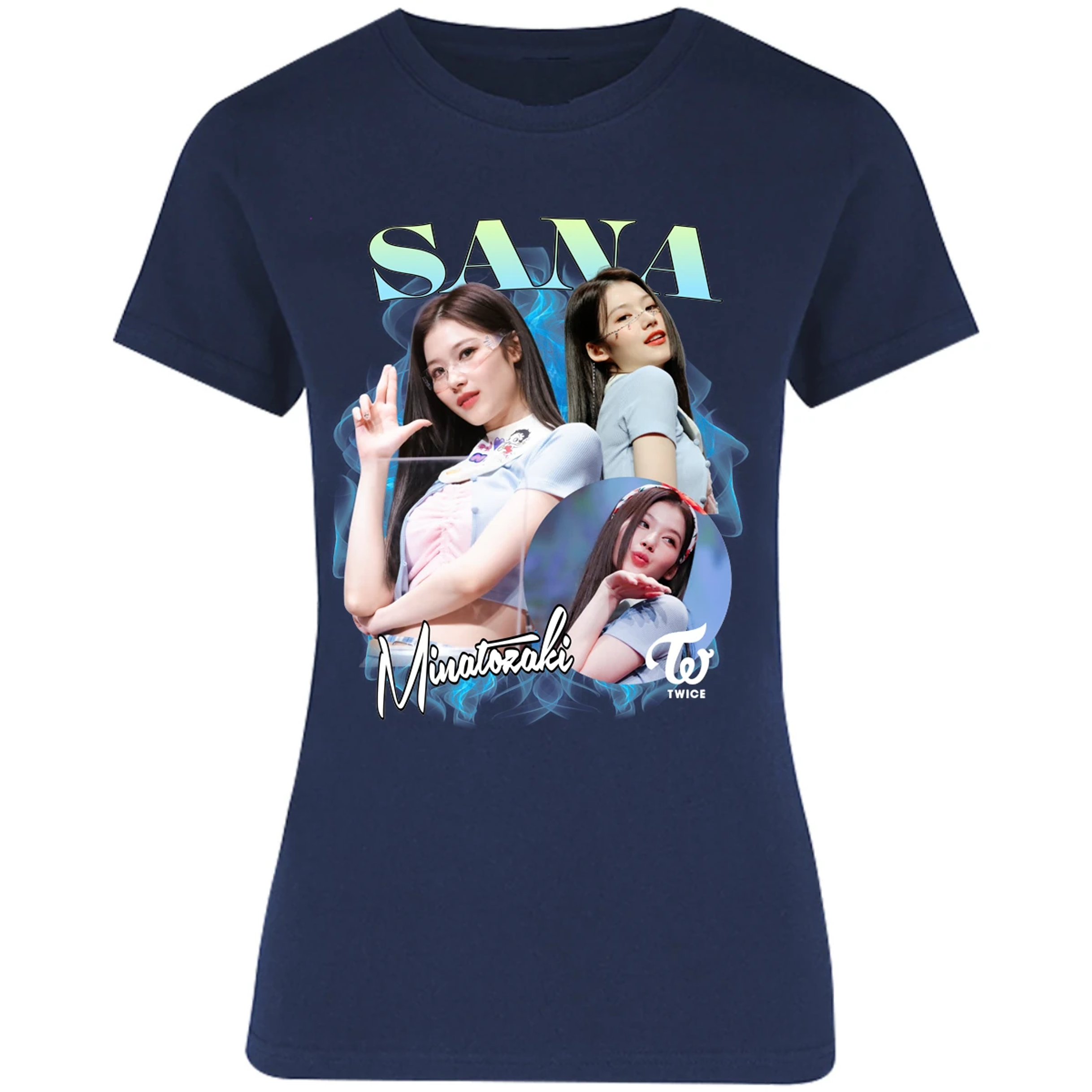 Blusa K Pop K Pop Sana Blusa para Mujer 6