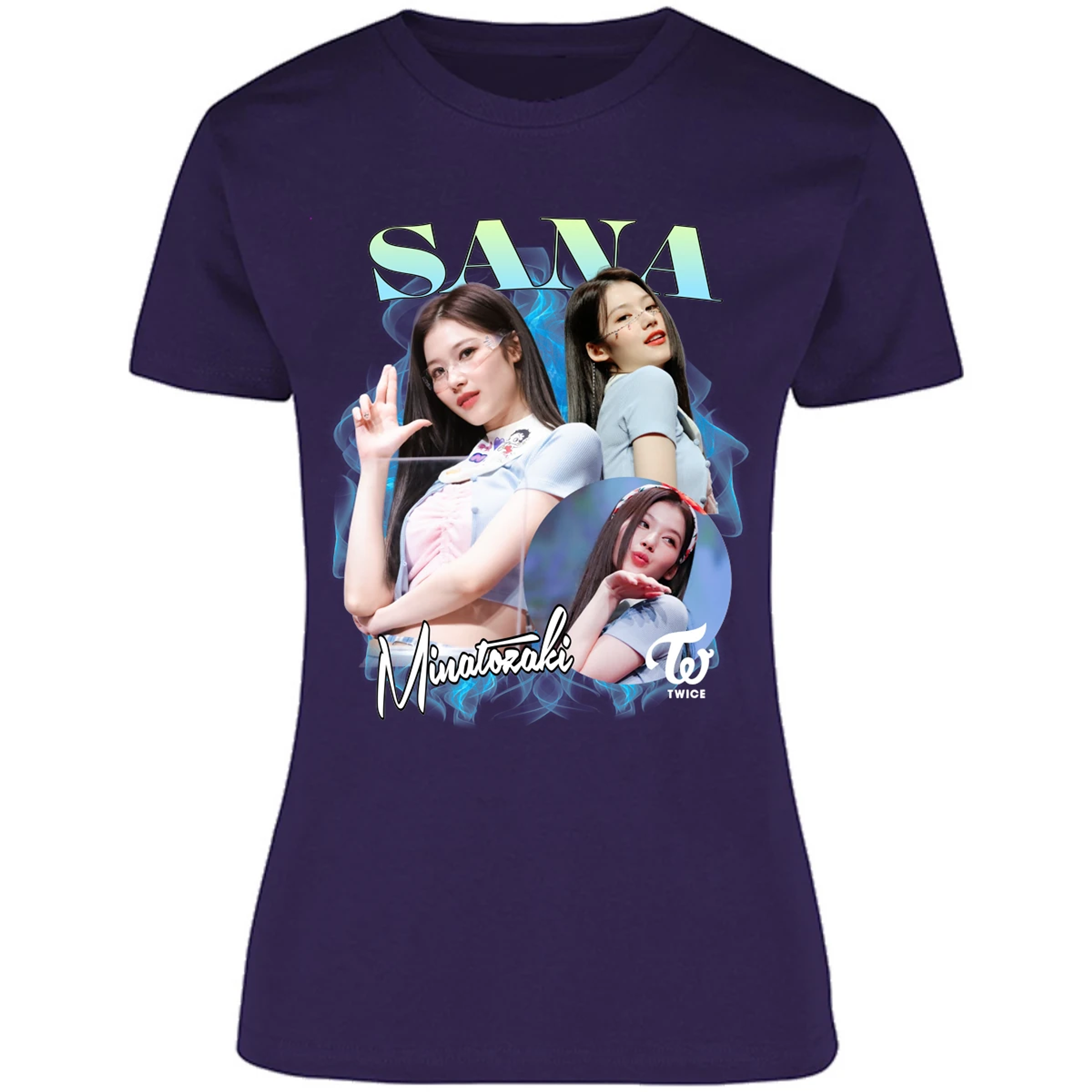 Blusa K Pop K Pop Sana Blusa para Mujer 2