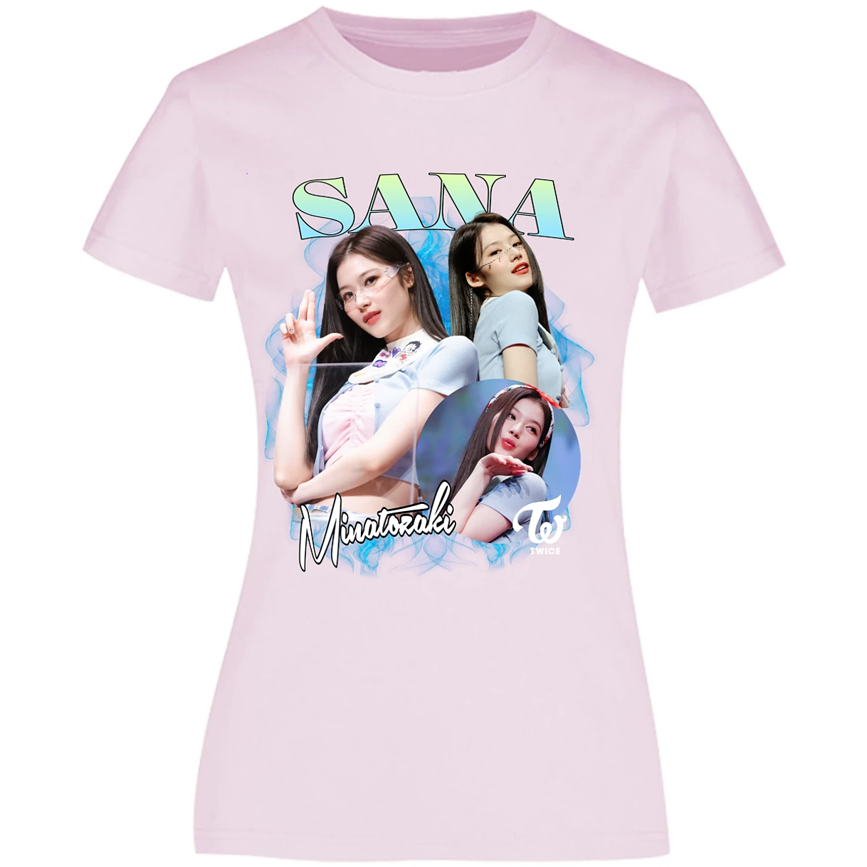 Blusa K Pop K Pop Sana Blusa para Mujer 4