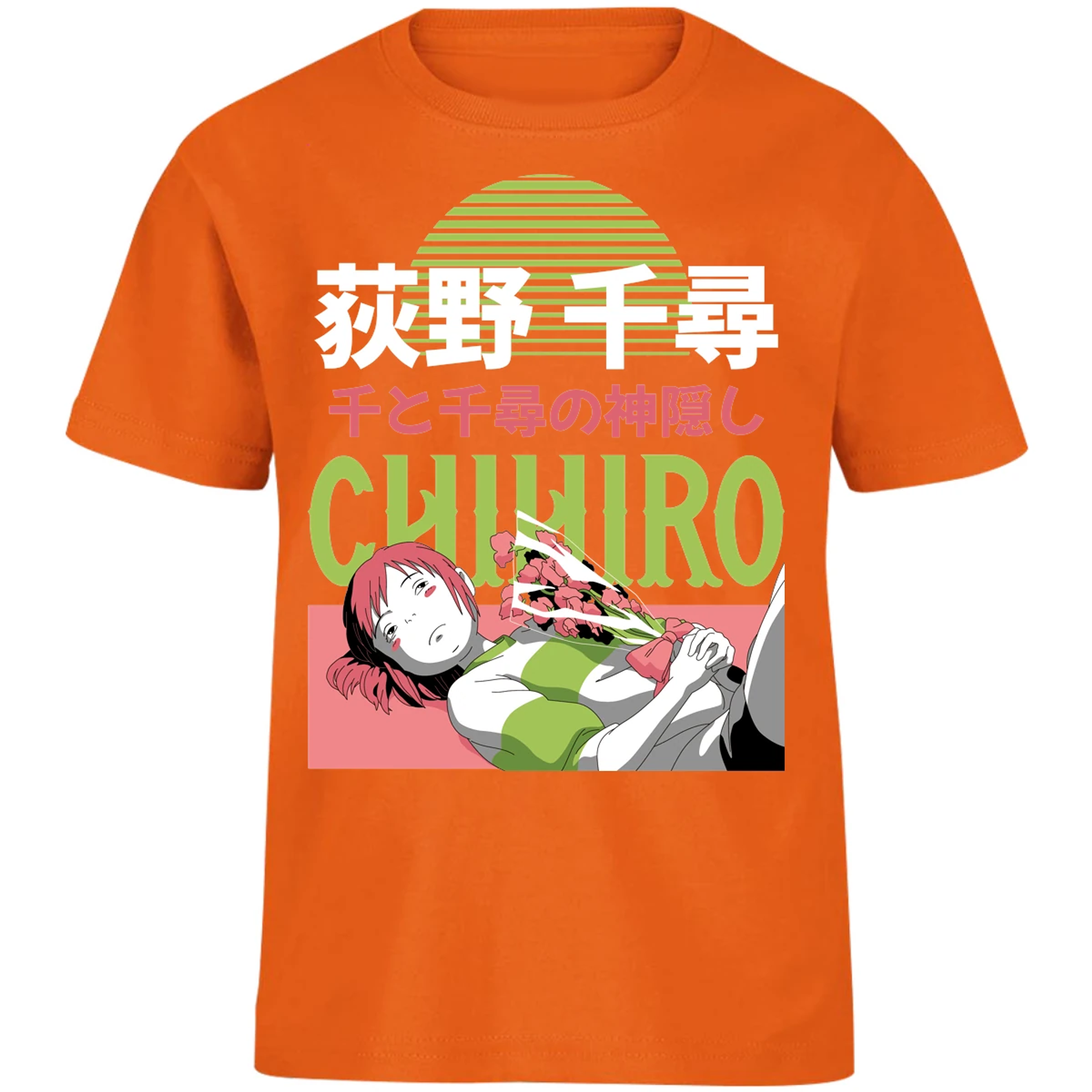 Playera Ghibli Chihiro Anime para Niño 6