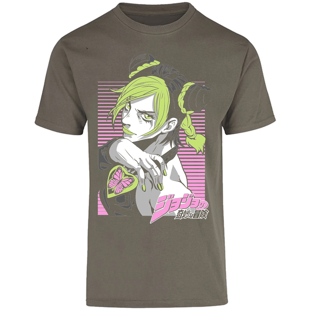 Playera Jojos Jolyne Cujoh Anime para Adulto 24