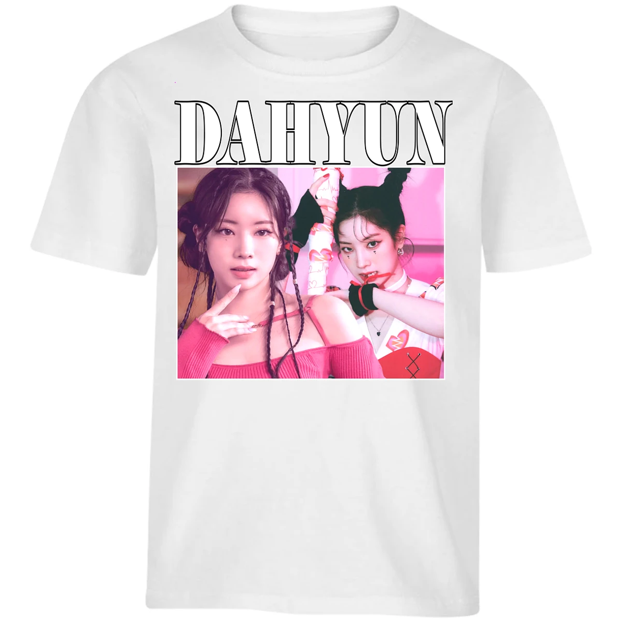 Playera K Pop Dahyun Sublimation para Niño 14