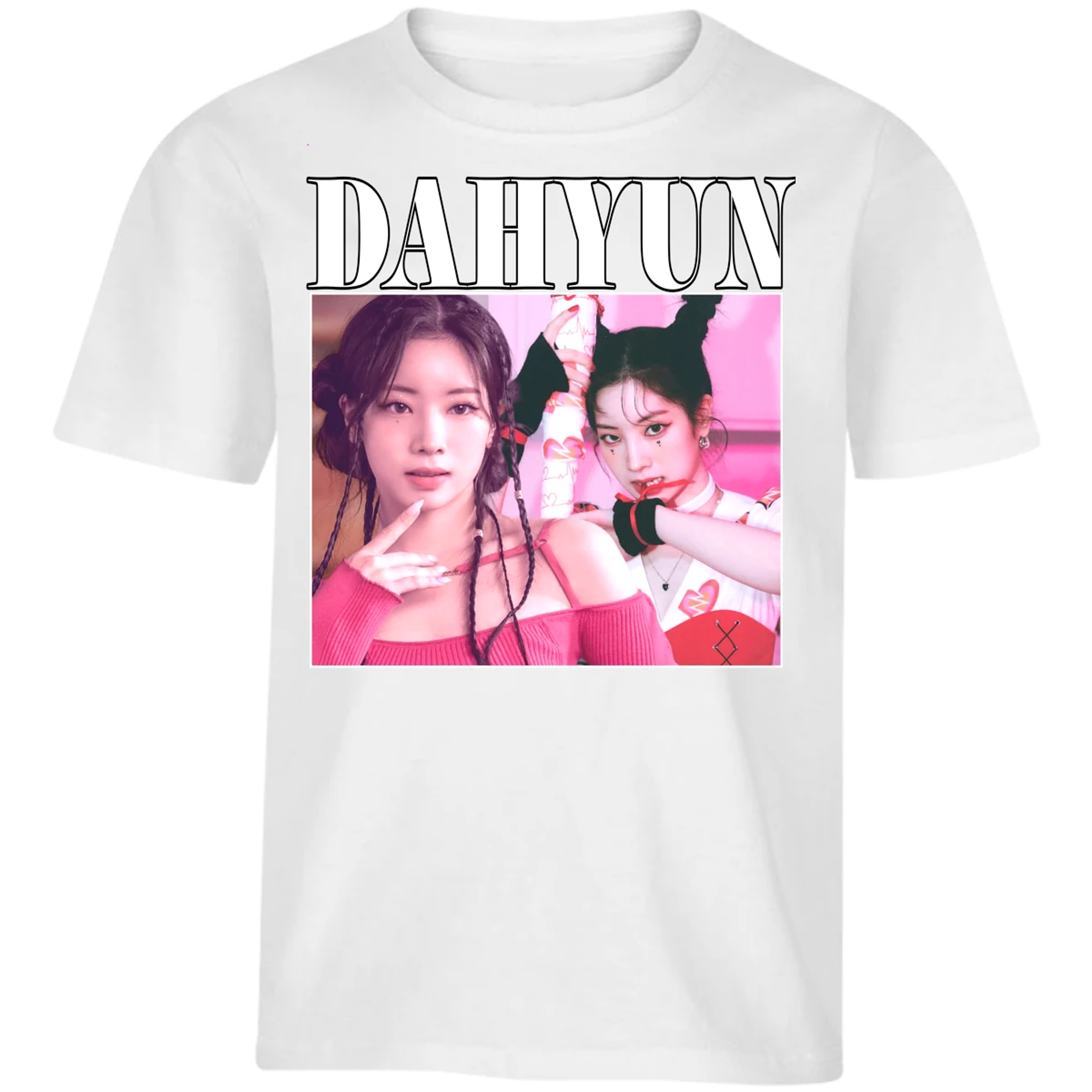 Playera K Pop Dahyun Sublimation para Niño 14