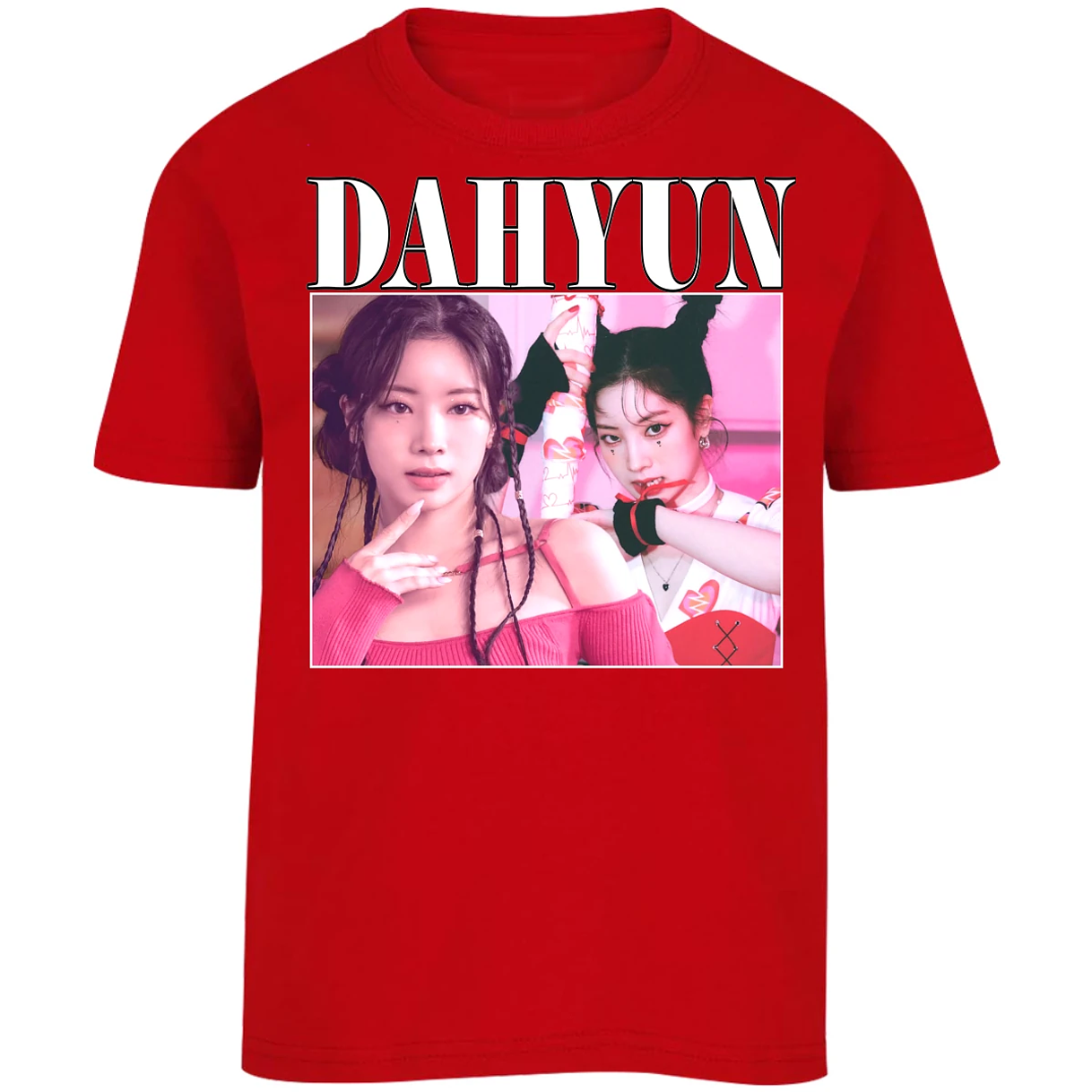 Playera K Pop Dahyun Sublimation para Niño 17