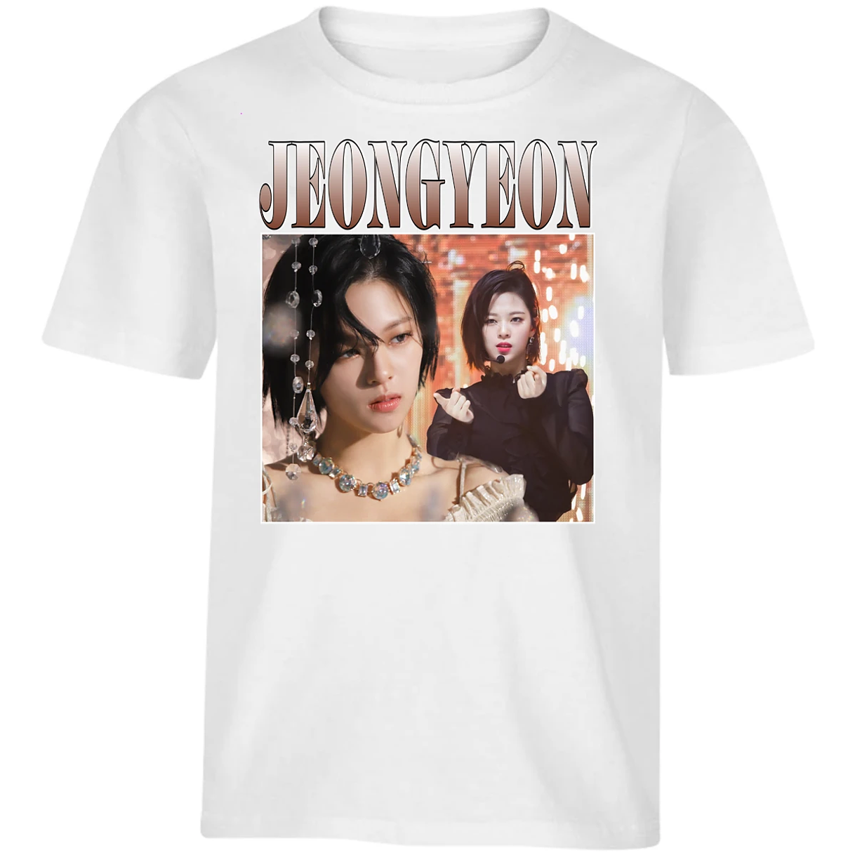 Playera K Pop Jeongyeon Sublimation para Niño 9