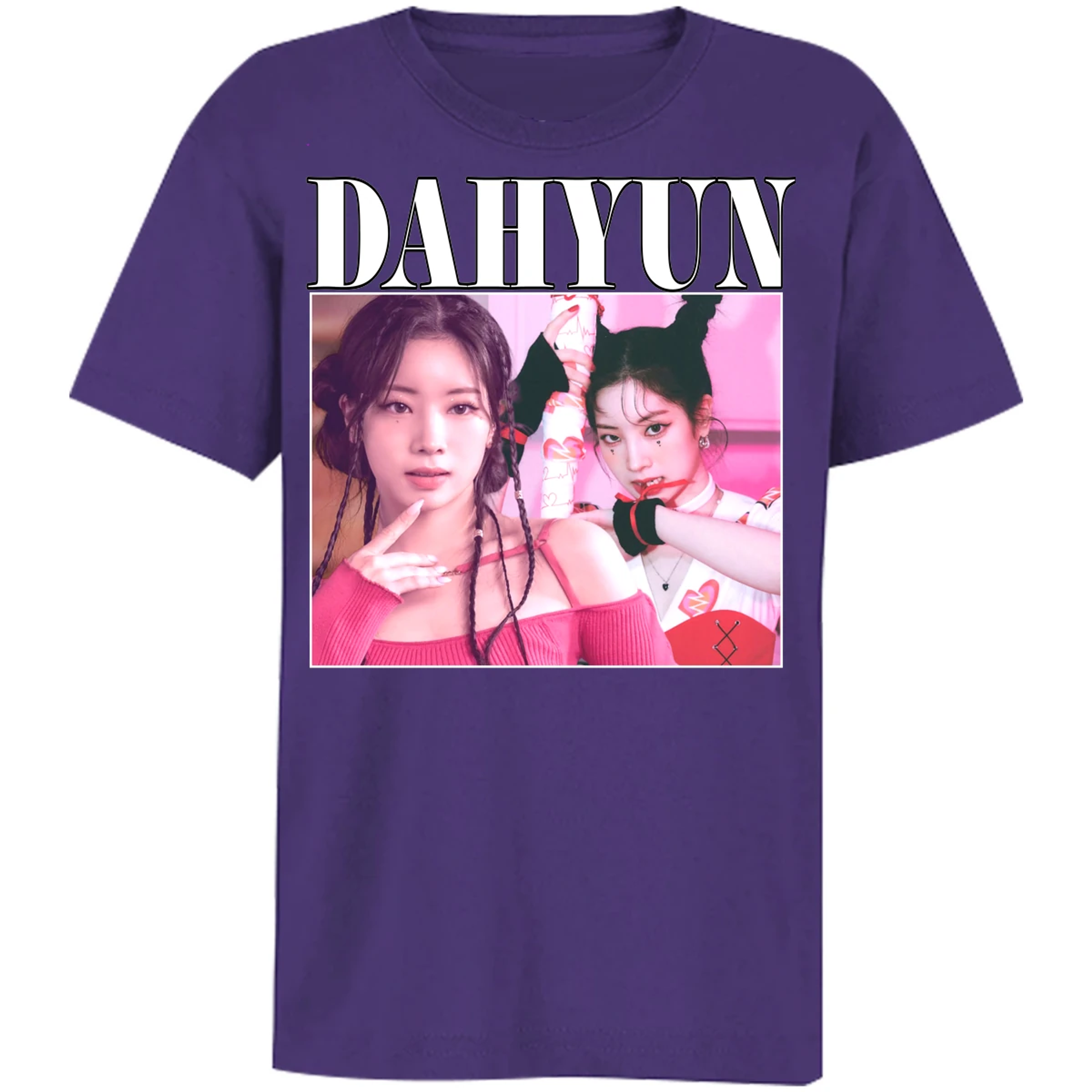 Playera K Pop Dahyun Sublimation para Niño 8