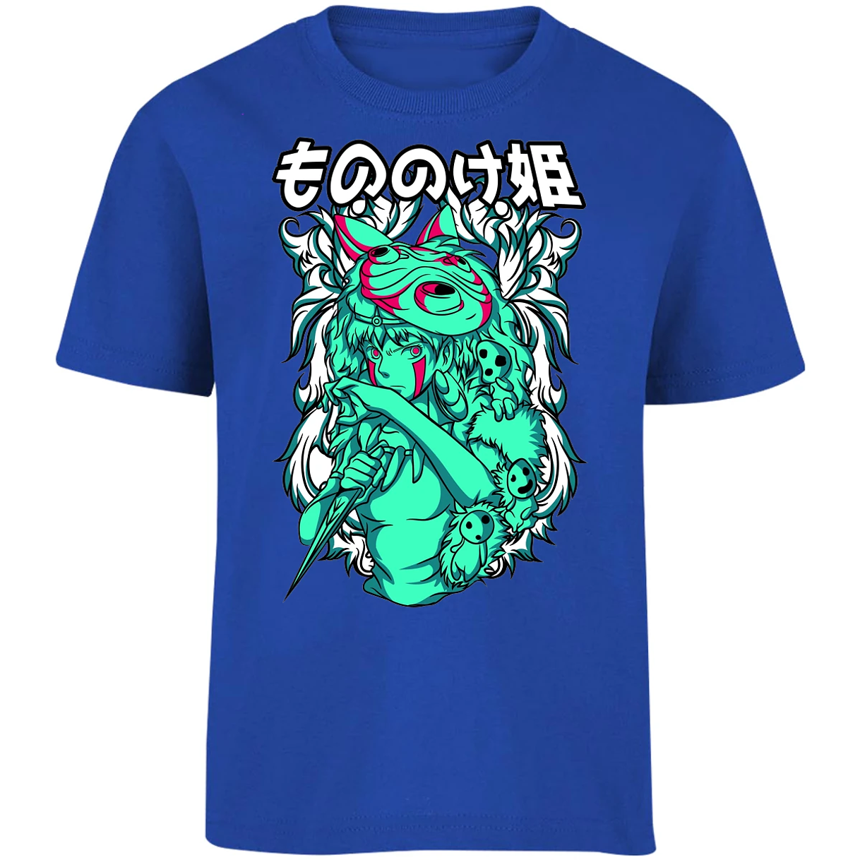 Playera Ghibli Mononoke para Niño 14