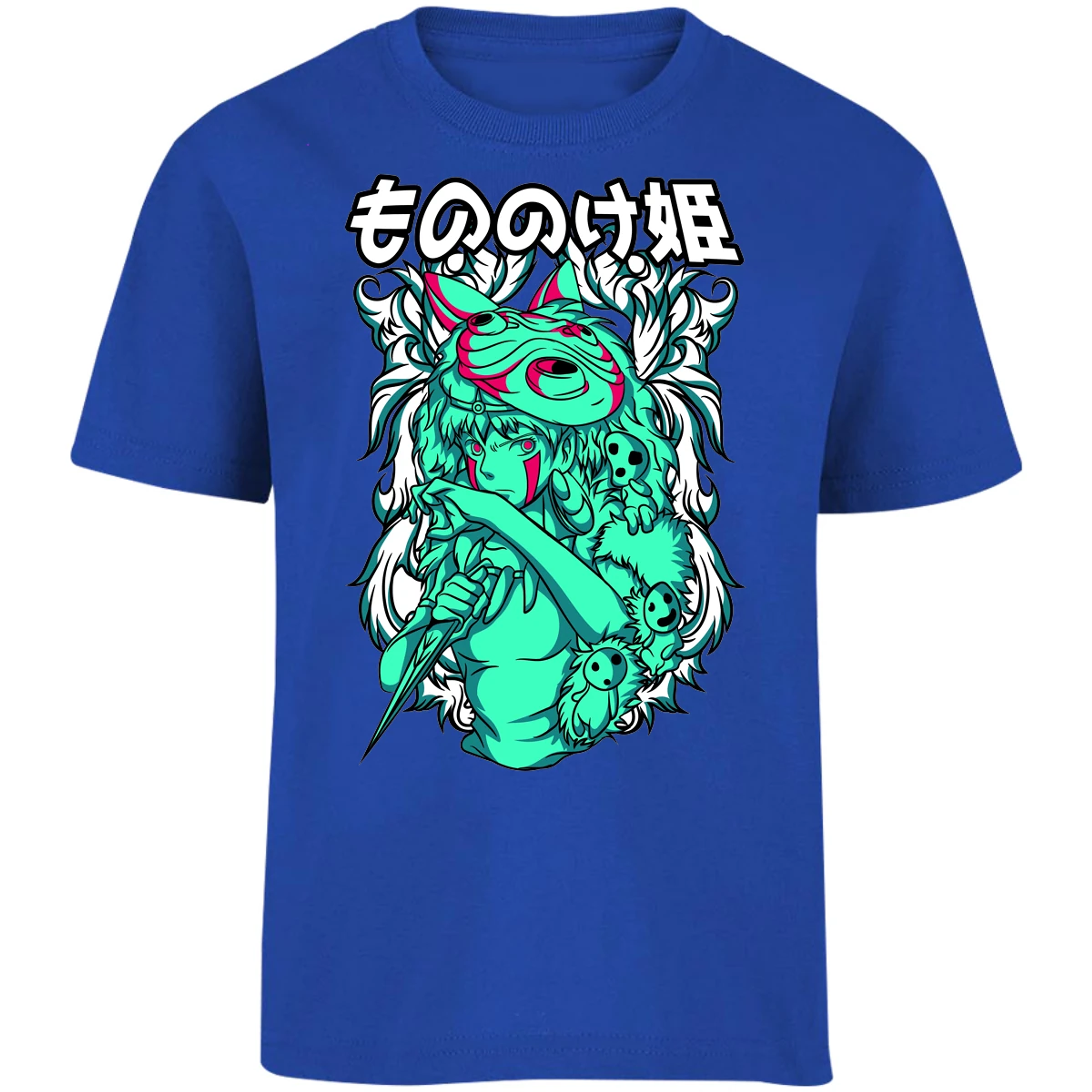 Playera Ghibli Mononoke para Niño 14