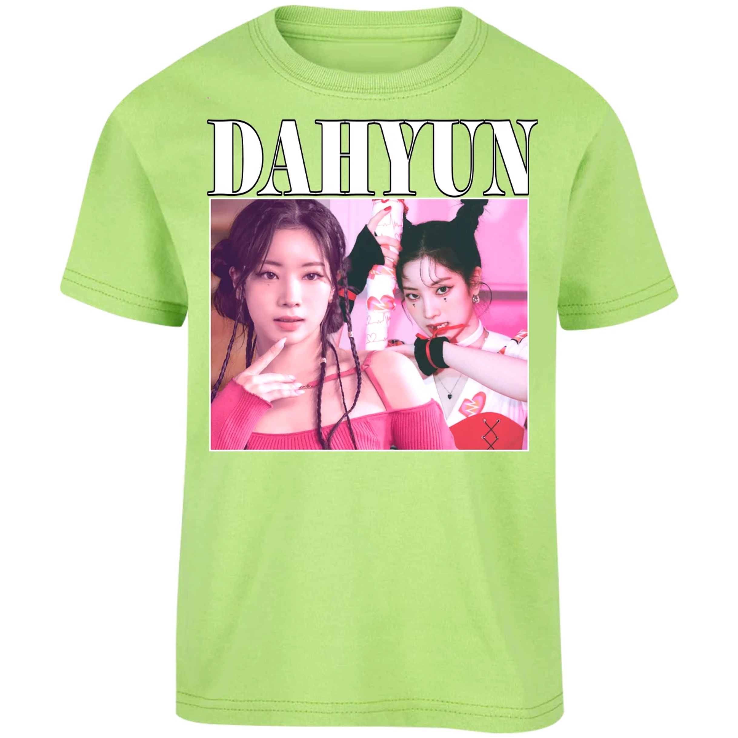 Playera K Pop Dahyun Sublimation para Niño 15