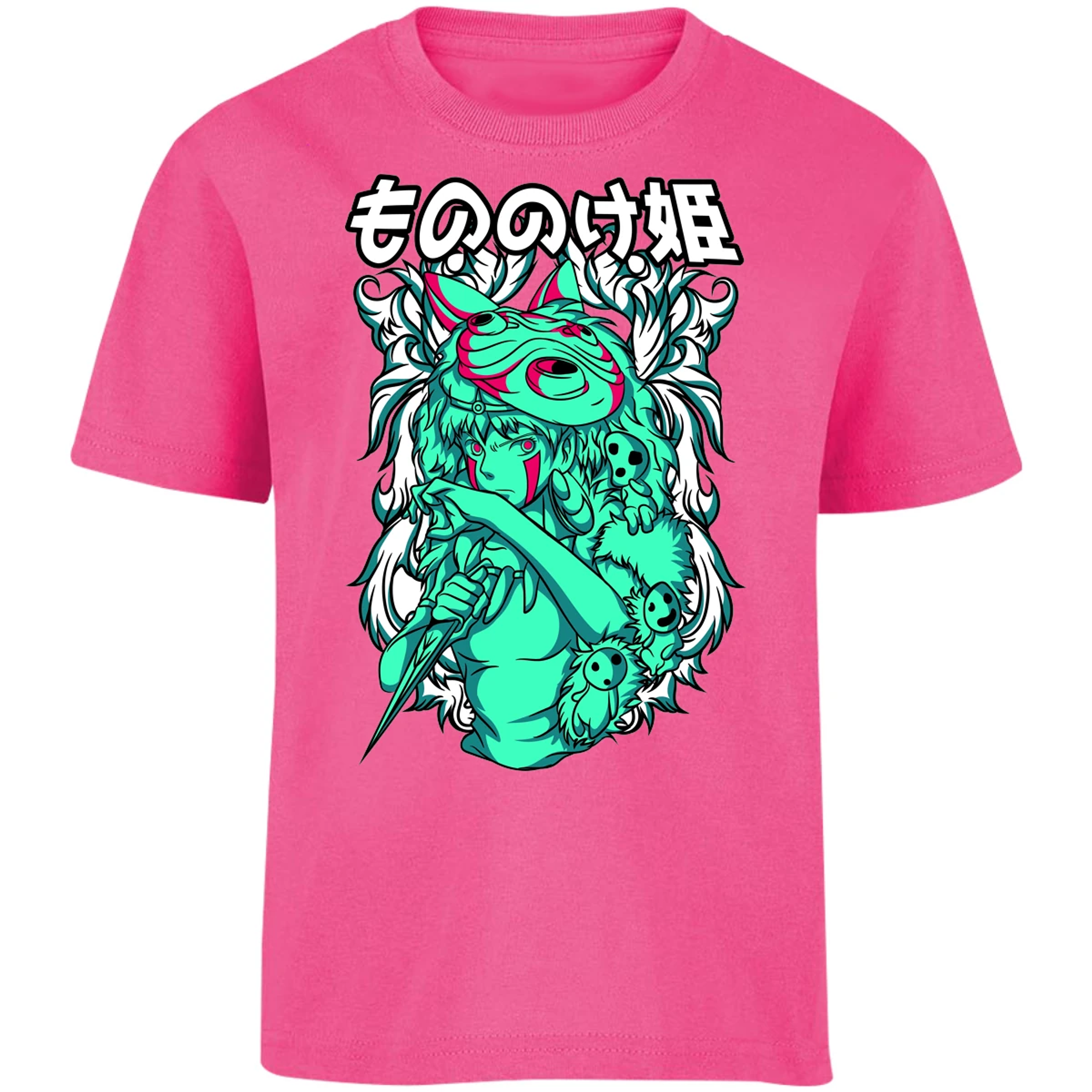 Playera Ghibli Mononoke para Niño 17