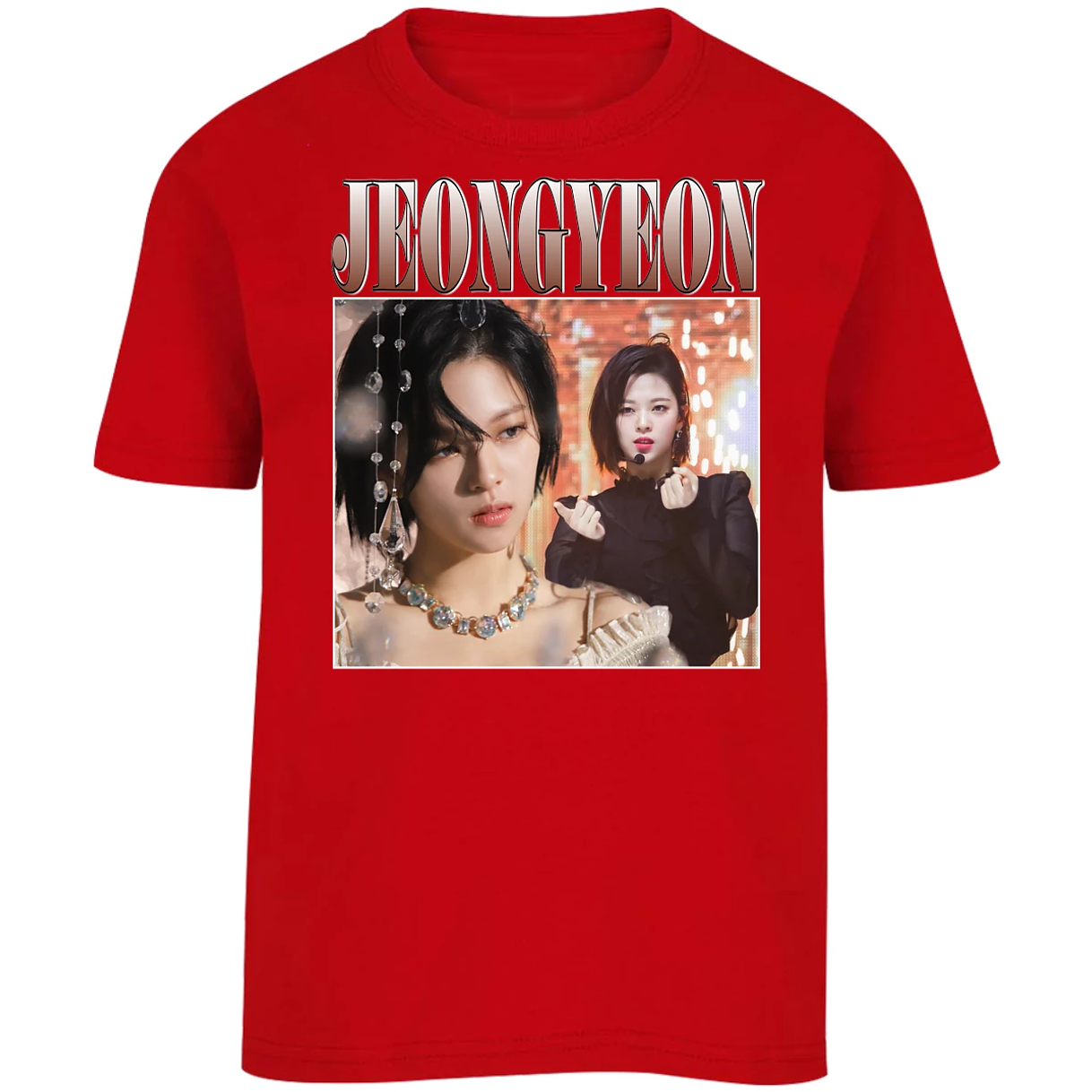 Playera K Pop Jeongyeon Sublimation para Niño 5