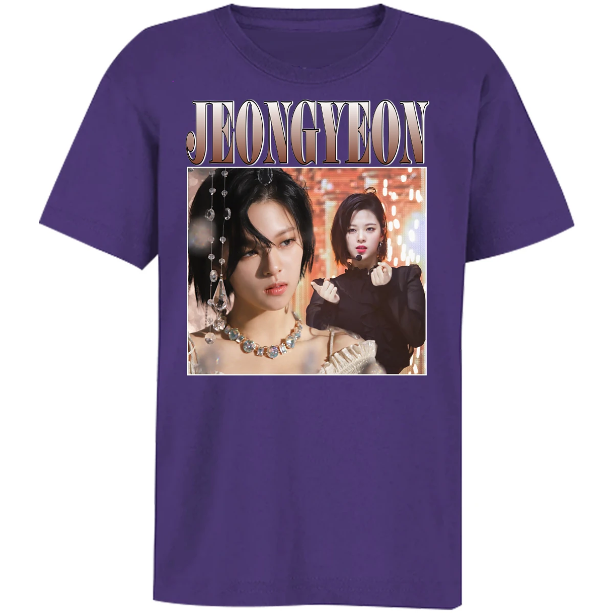 Playera K Pop Jeongyeon Sublimation para Niño 14