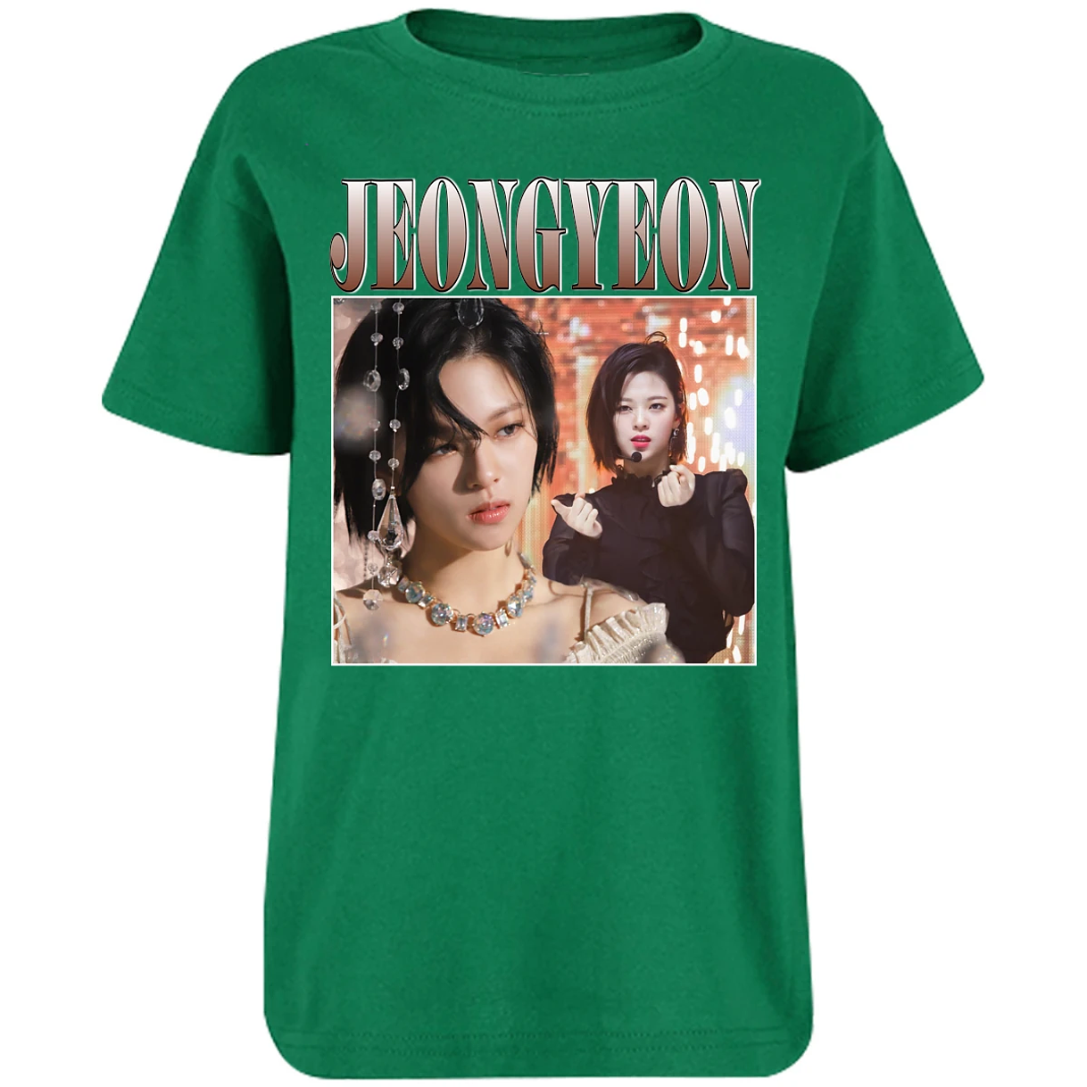 Playera K Pop Jeongyeon Sublimation para Niño 17