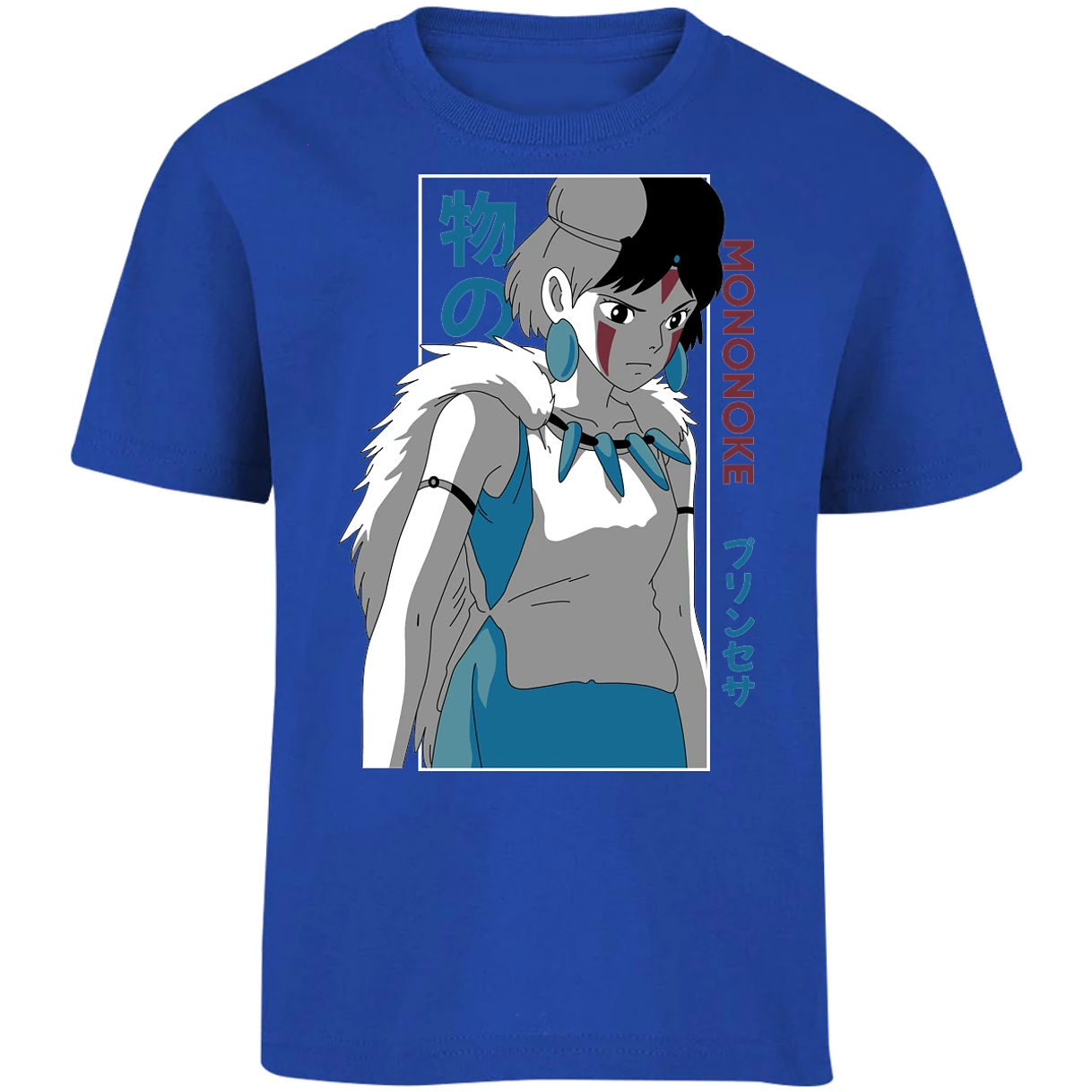 Playera Ghibli Mononoke Anime para Niño 17