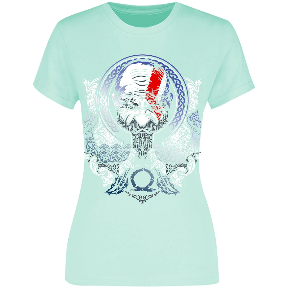 Blusa God Of War Kratos Blusa para Mujer 15