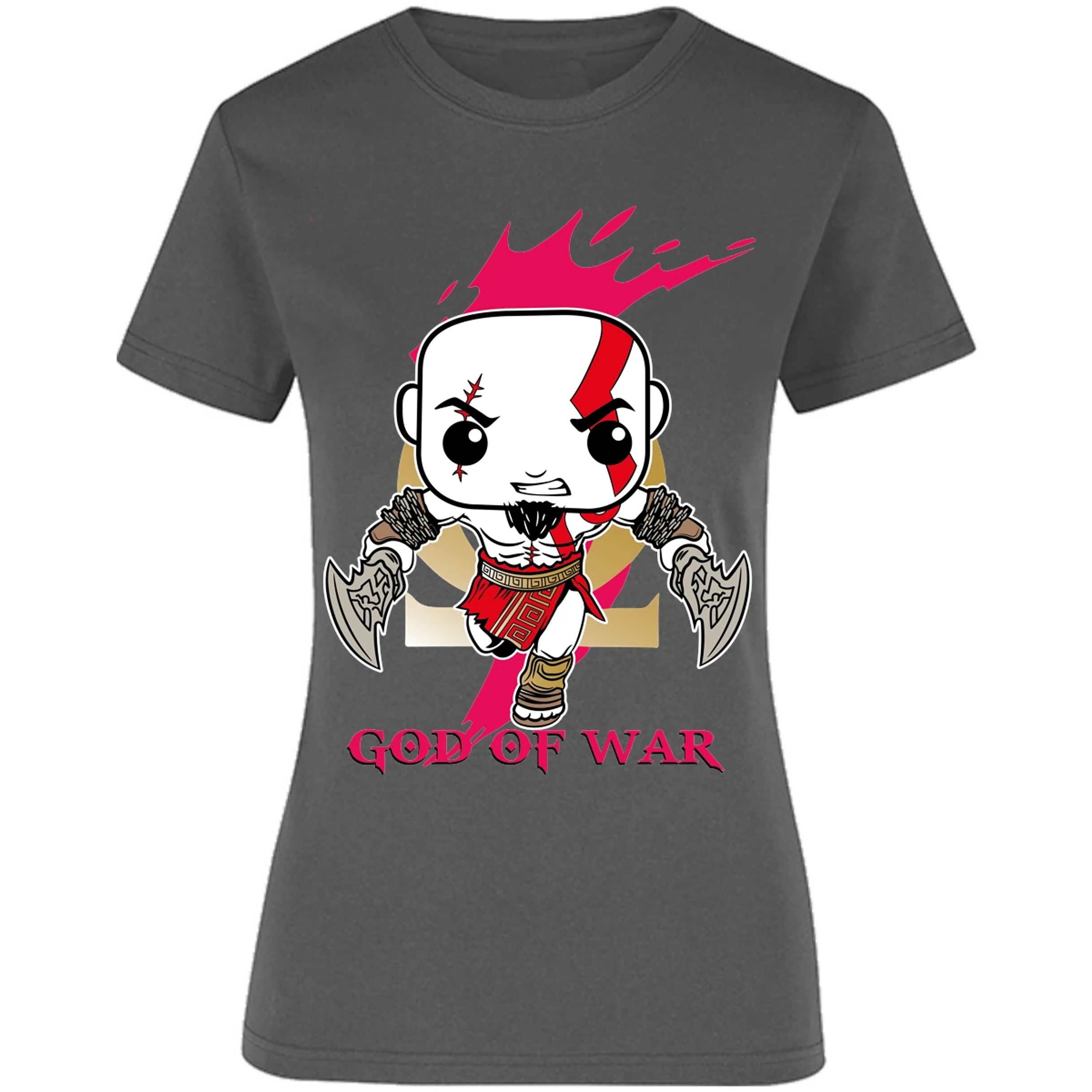 Blusa God Of War Kratos Funko Blusa para Mujer 7