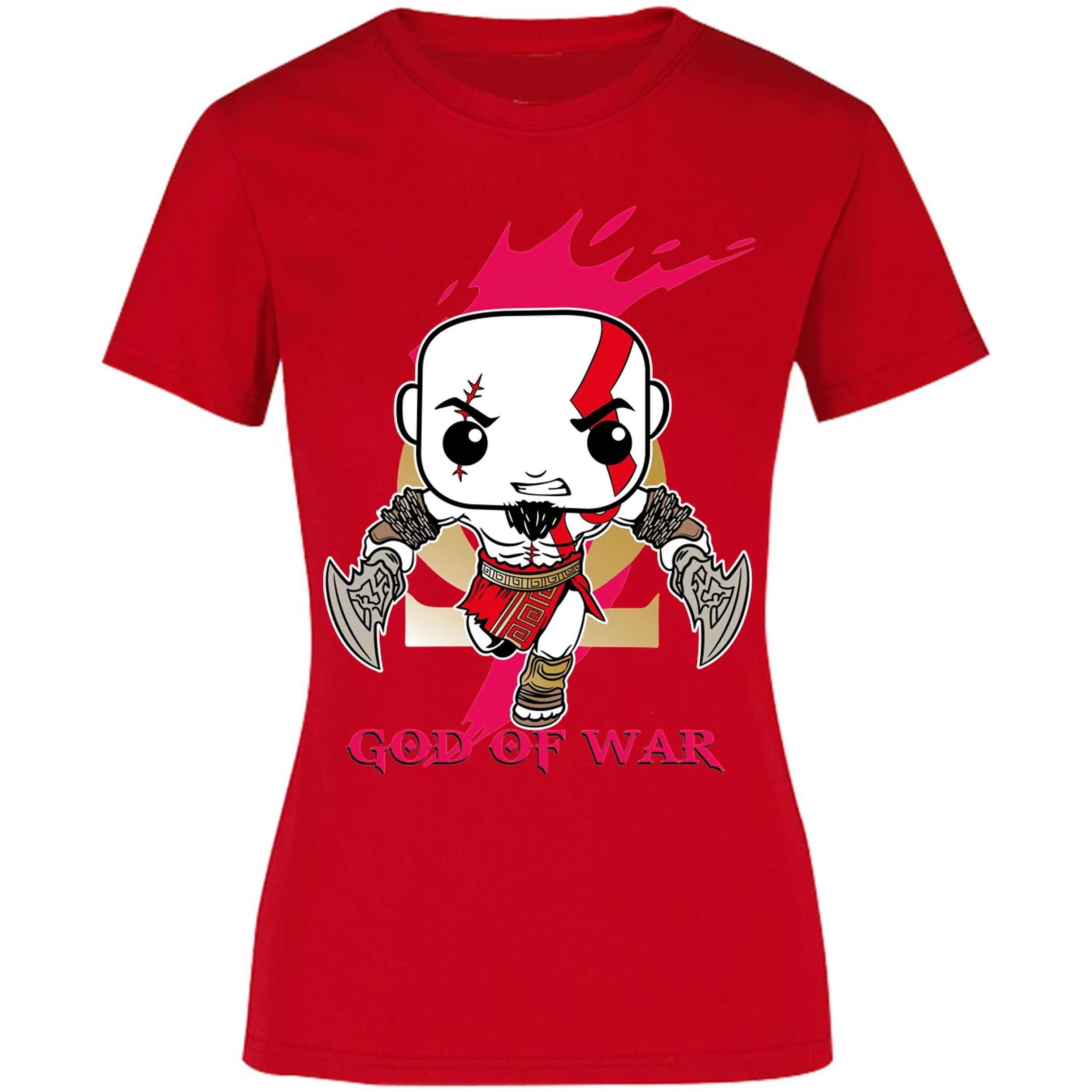 Blusa God Of War Kratos Funko Blusa para Mujer 4