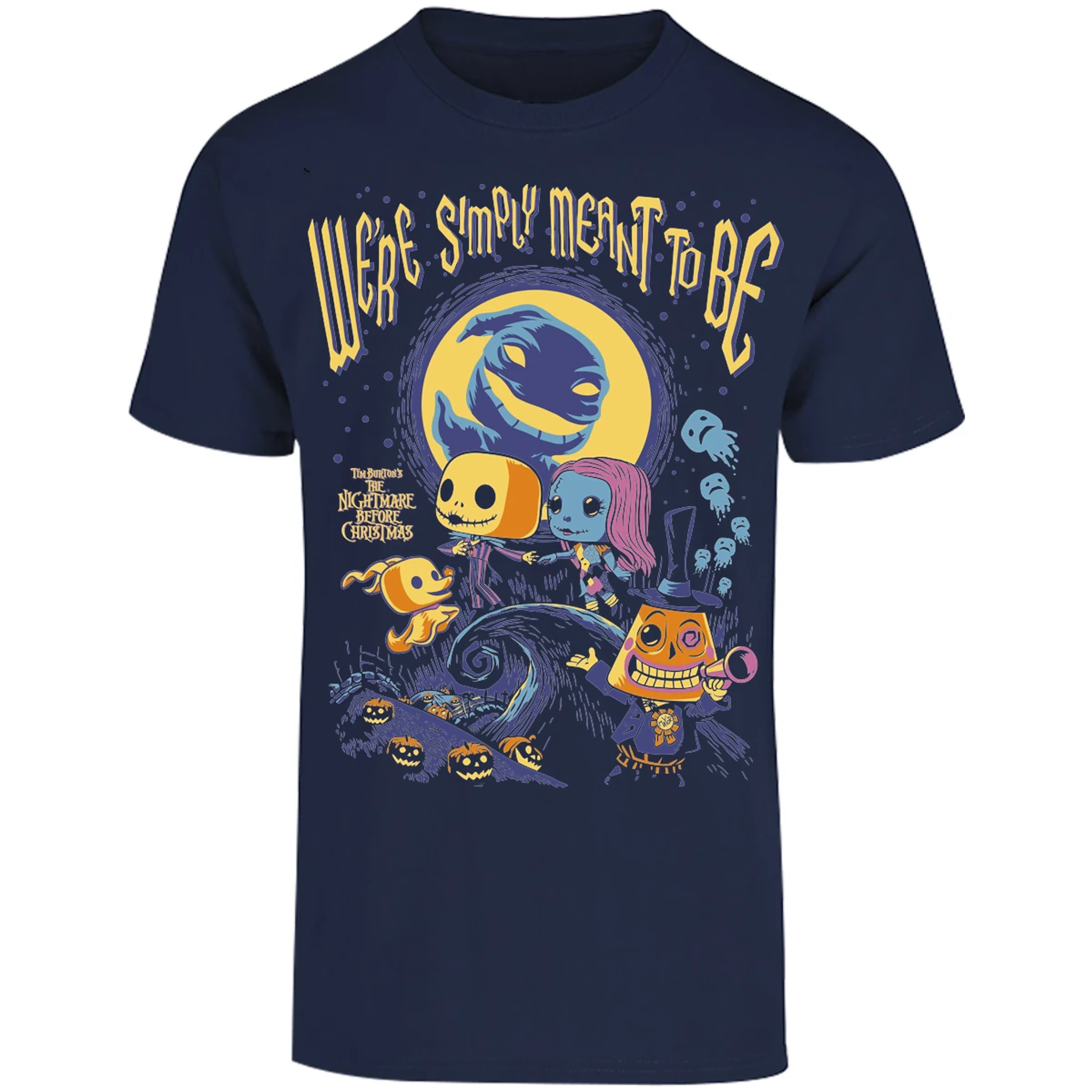 Playera Funko Diseo Nightmare Before Christmas para Adulto 8