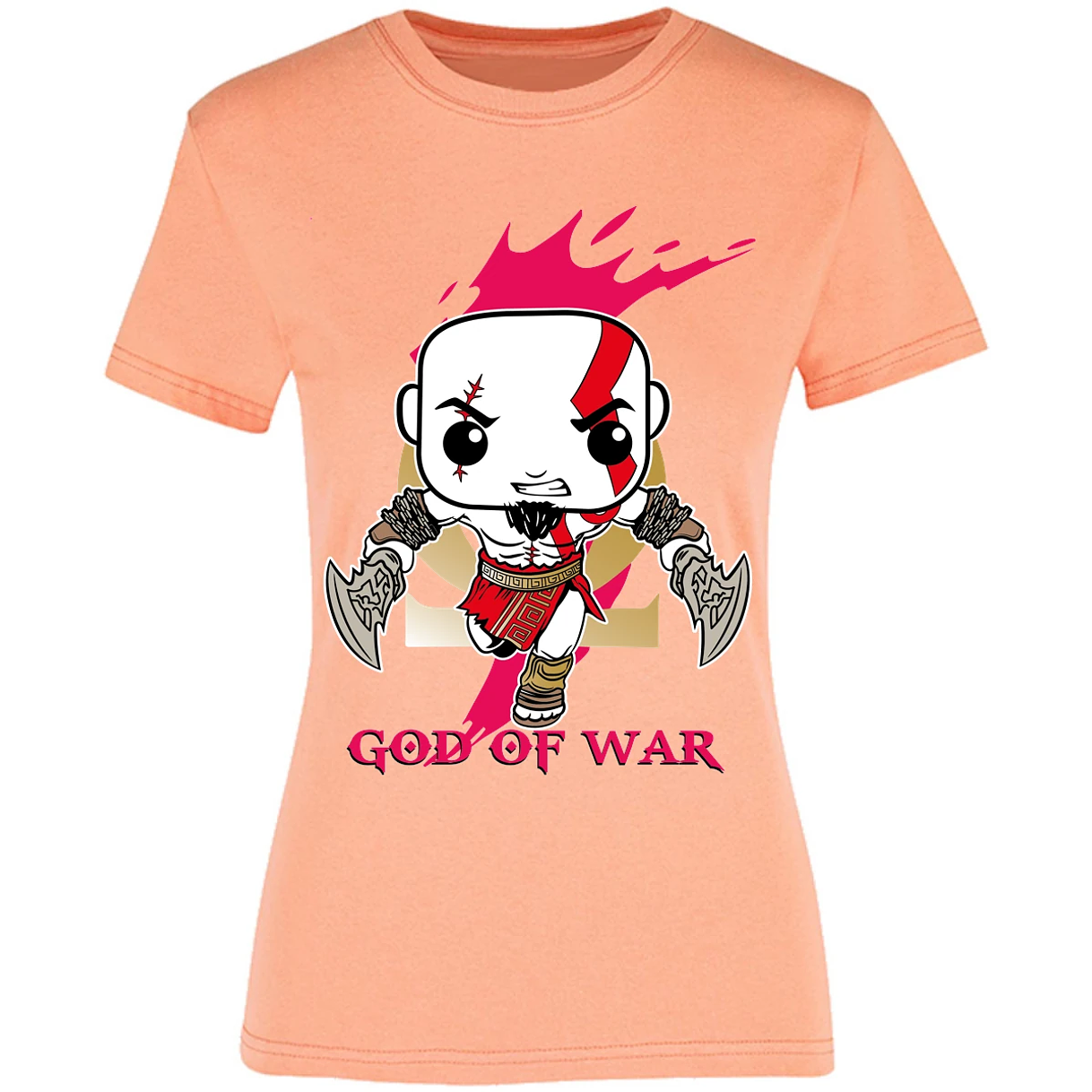 Blusa God Of War Kratos Funko Blusa para Mujer 2