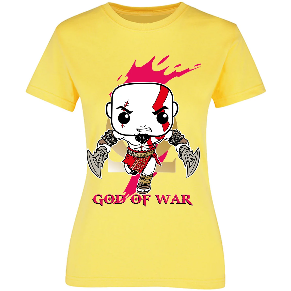 Blusa God Of War Kratos Funko Blusa para Mujer 3