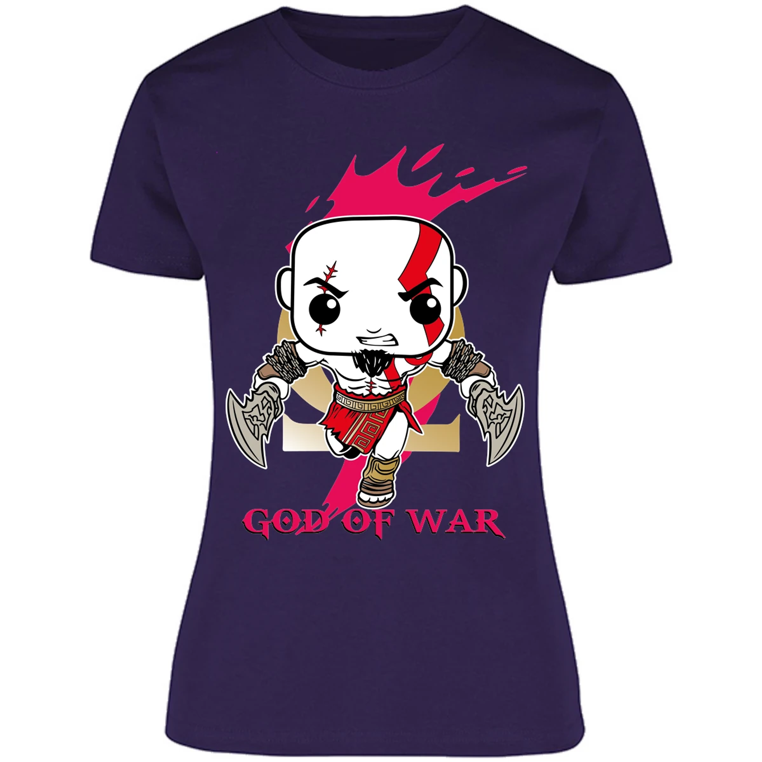 Blusa God Of War Kratos Funko Blusa para Mujer 5