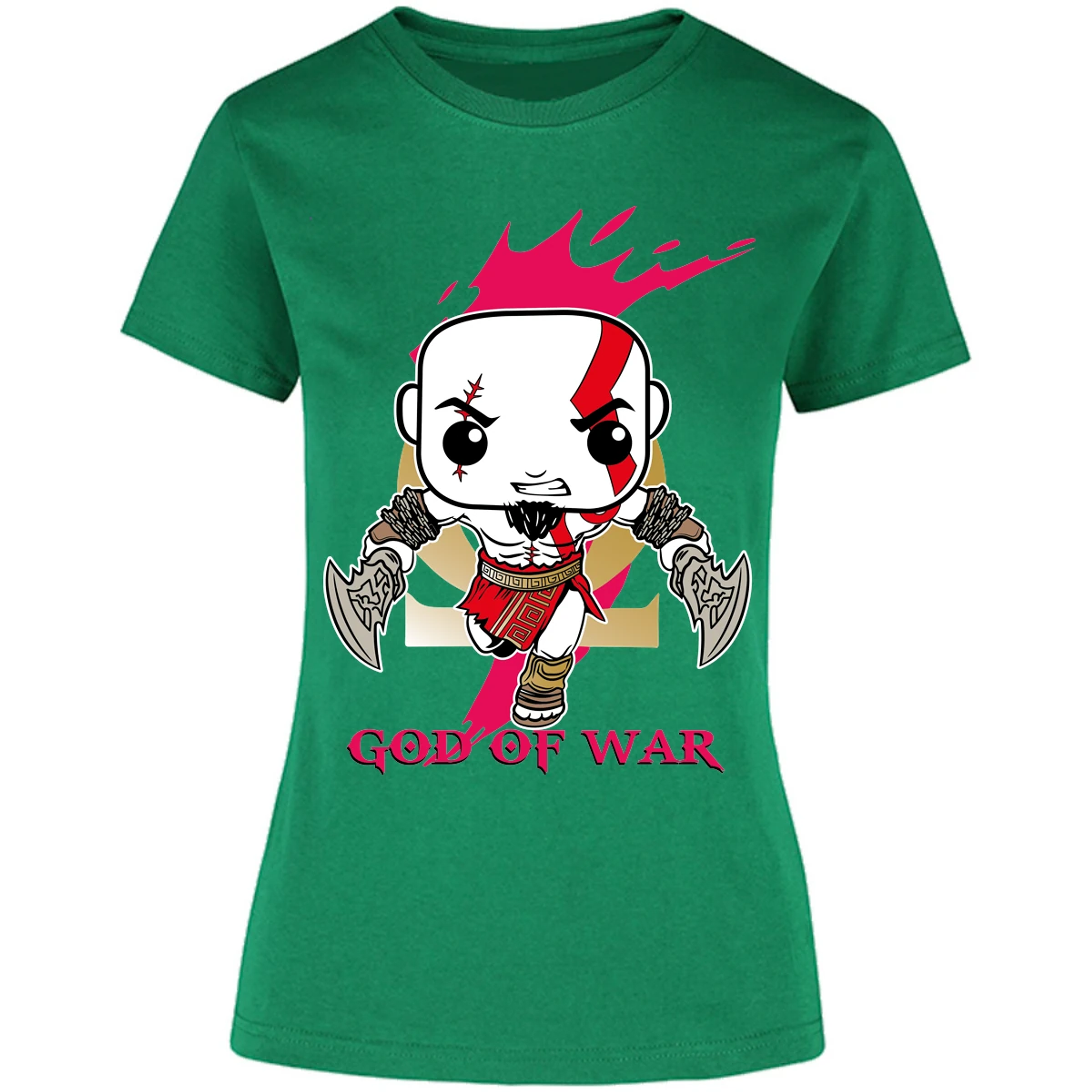 Blusa God Of War Kratos Funko Blusa para Mujer 9