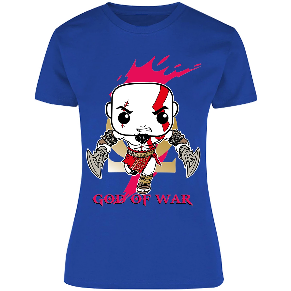Blusa God Of War Kratos Funko Blusa para Mujer 10