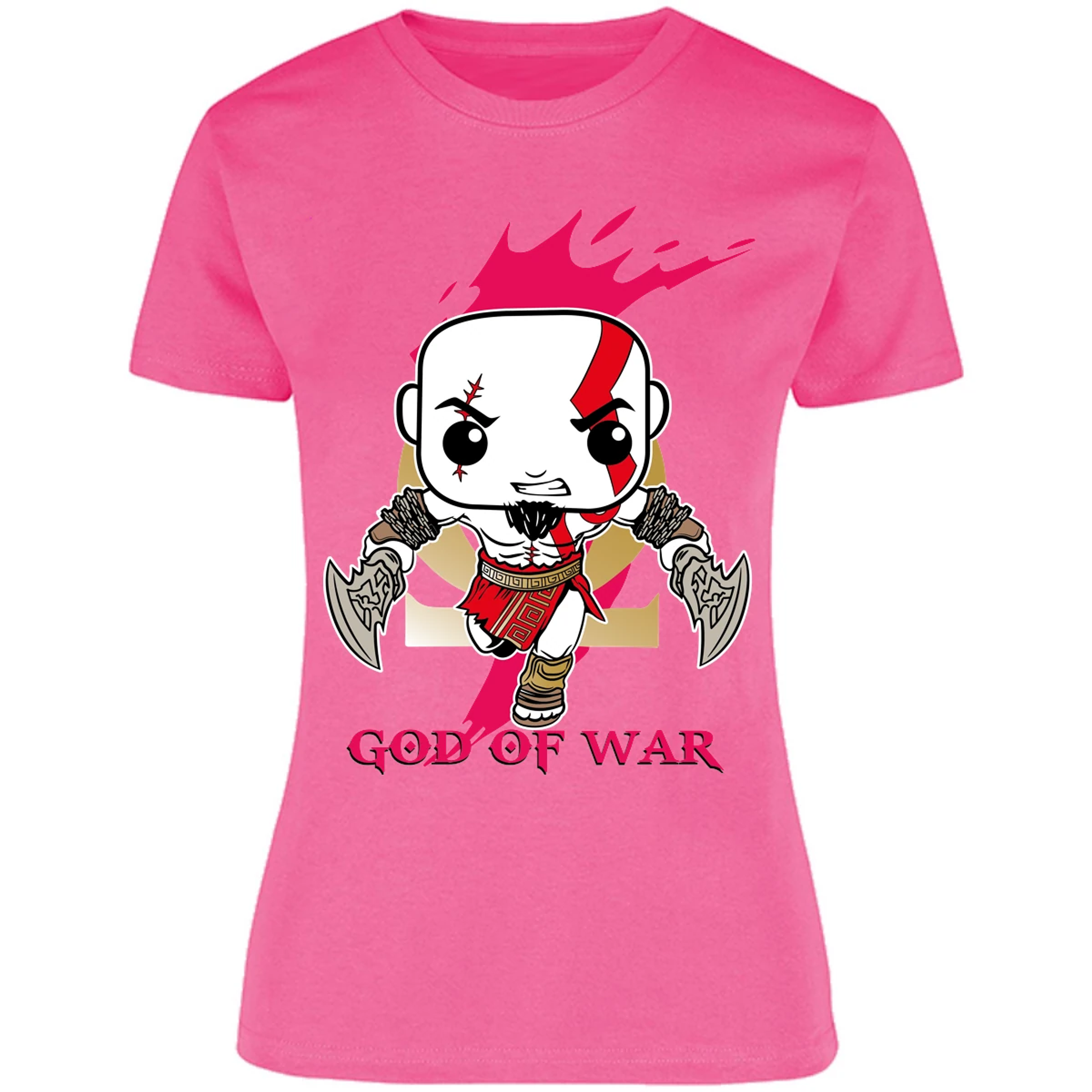Blusa God Of War Kratos Funko Blusa para Mujer 16
