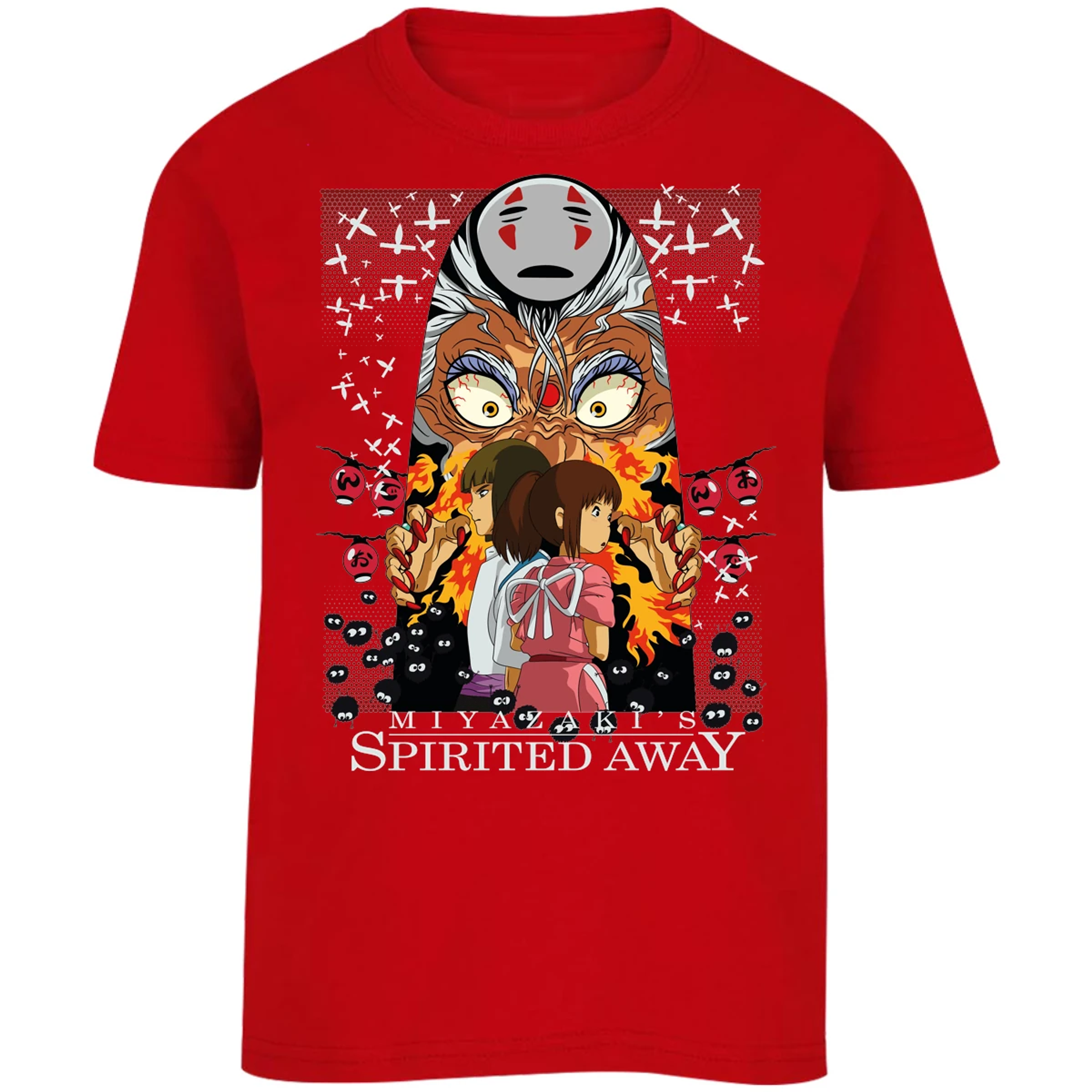 Playera Ghibli Spirited Away Anime para Niño 9