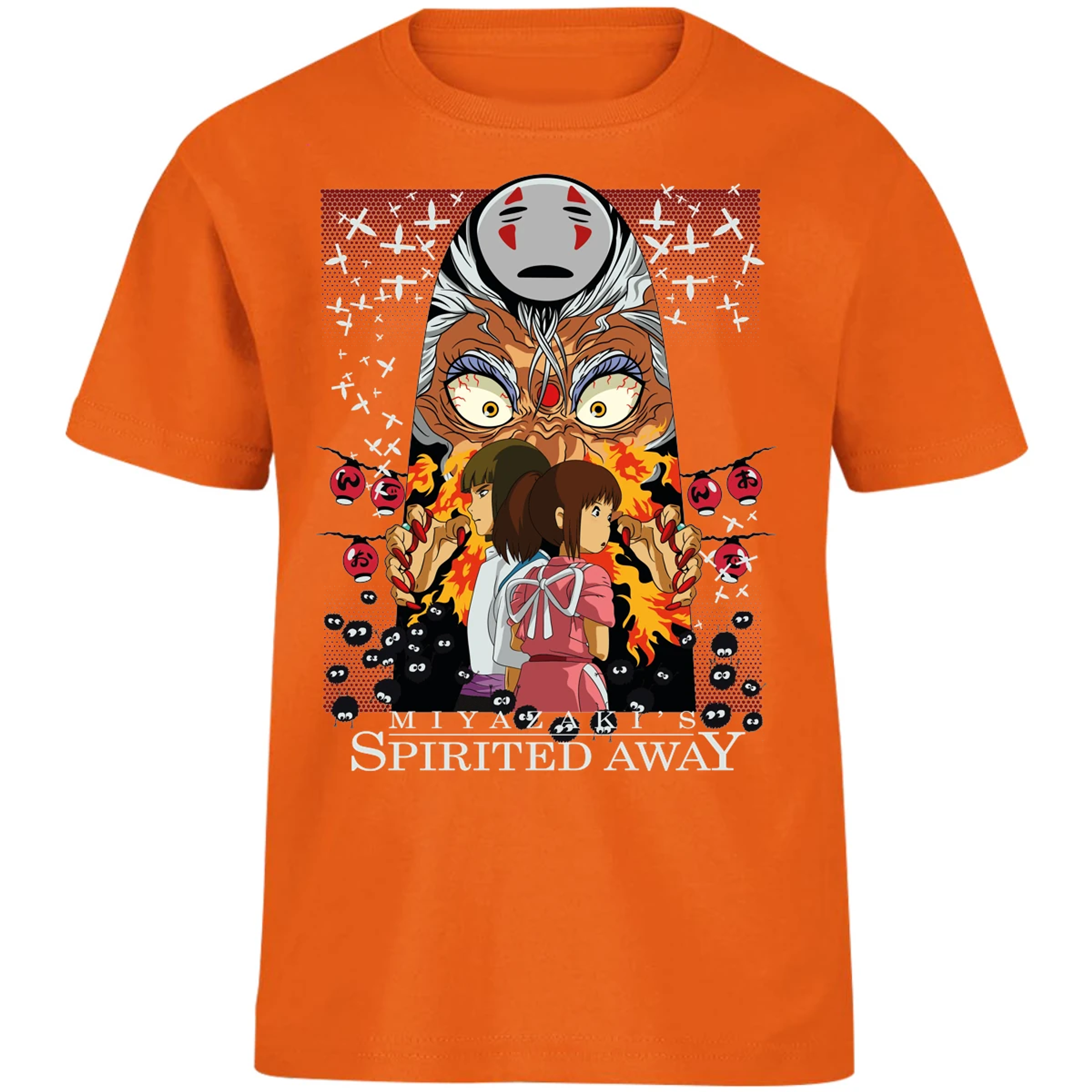 Playera Ghibli Spirited Away Anime para Niño 12