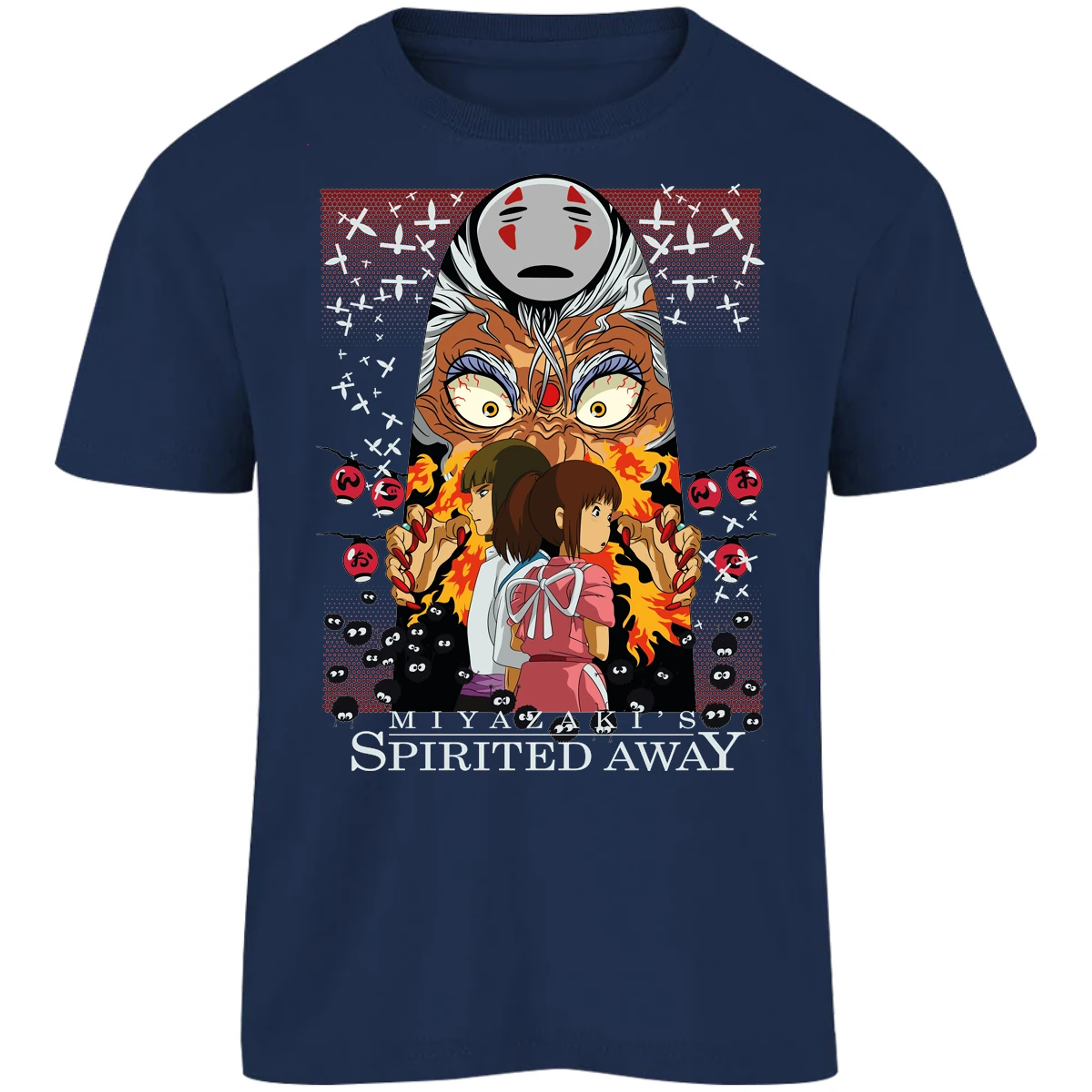 Playera Ghibli Spirited Away Anime para Niño 2