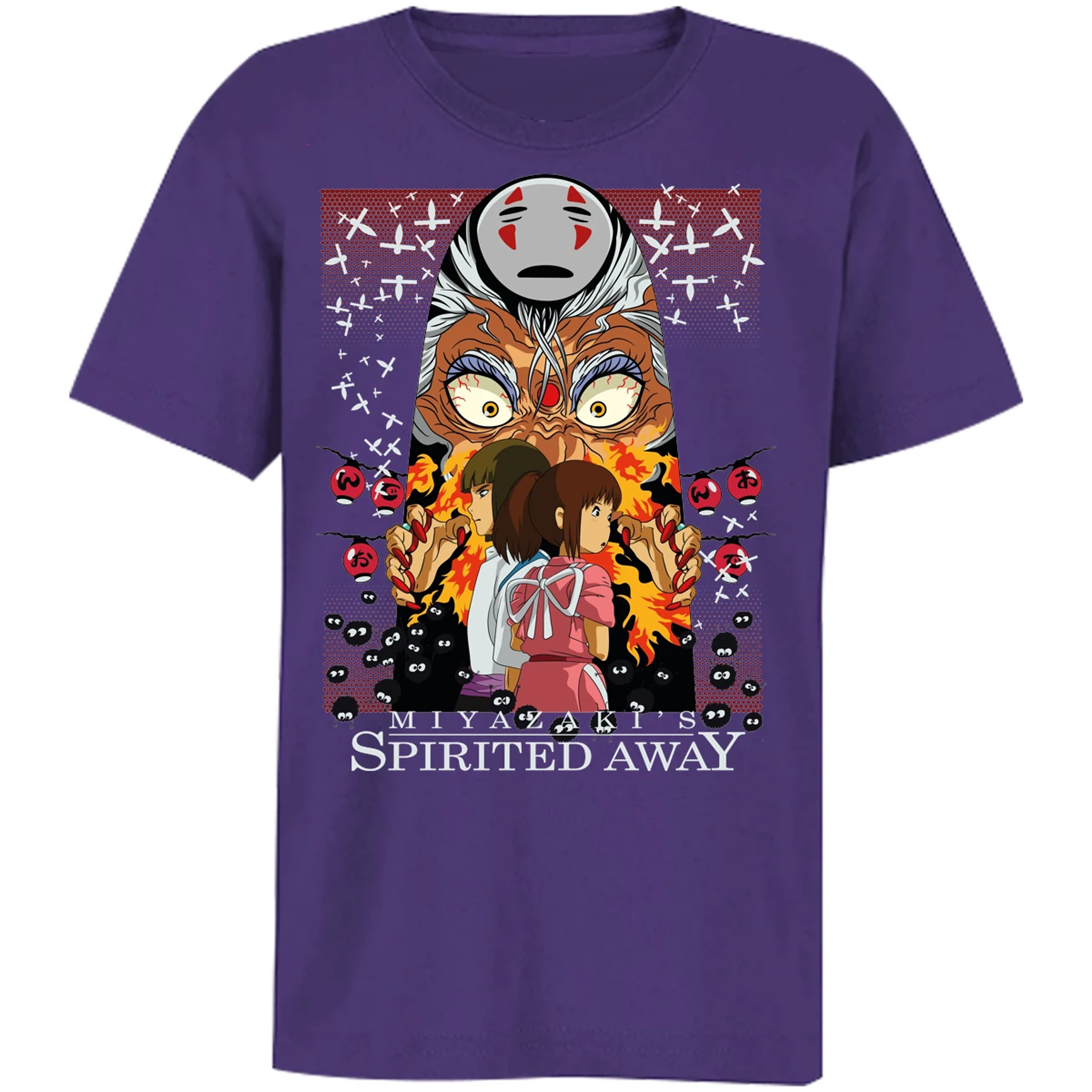 Playera Ghibli Spirited Away Anime para Niño 5
