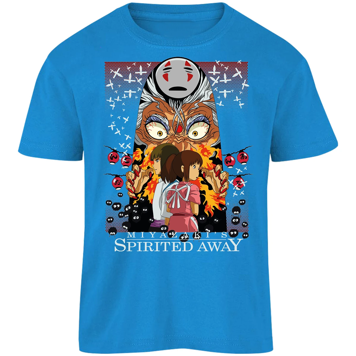 Playera Ghibli Spirited Away Anime para Niño 6