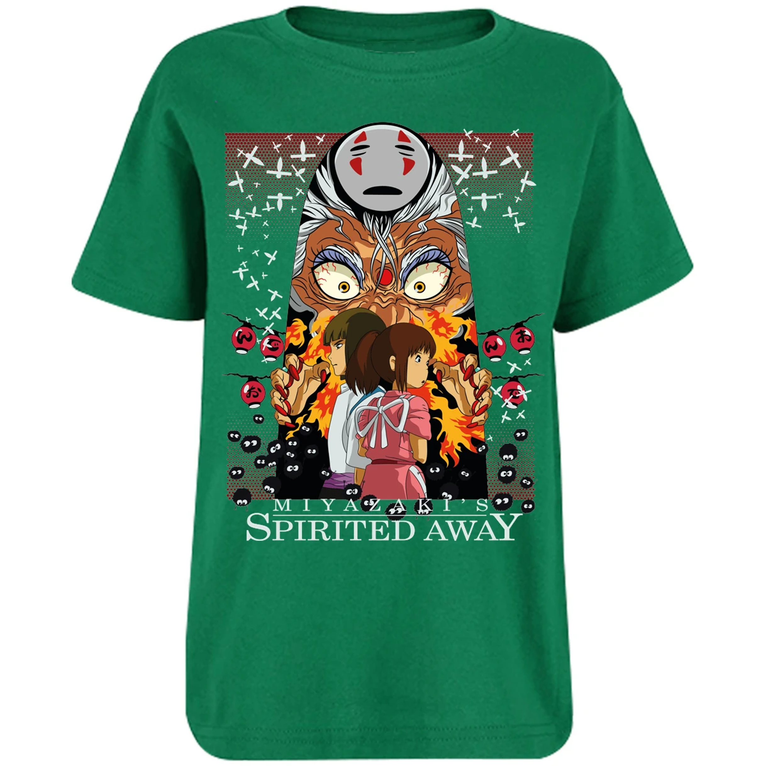 Playera Ghibli Spirited Away Anime para Niño 8
