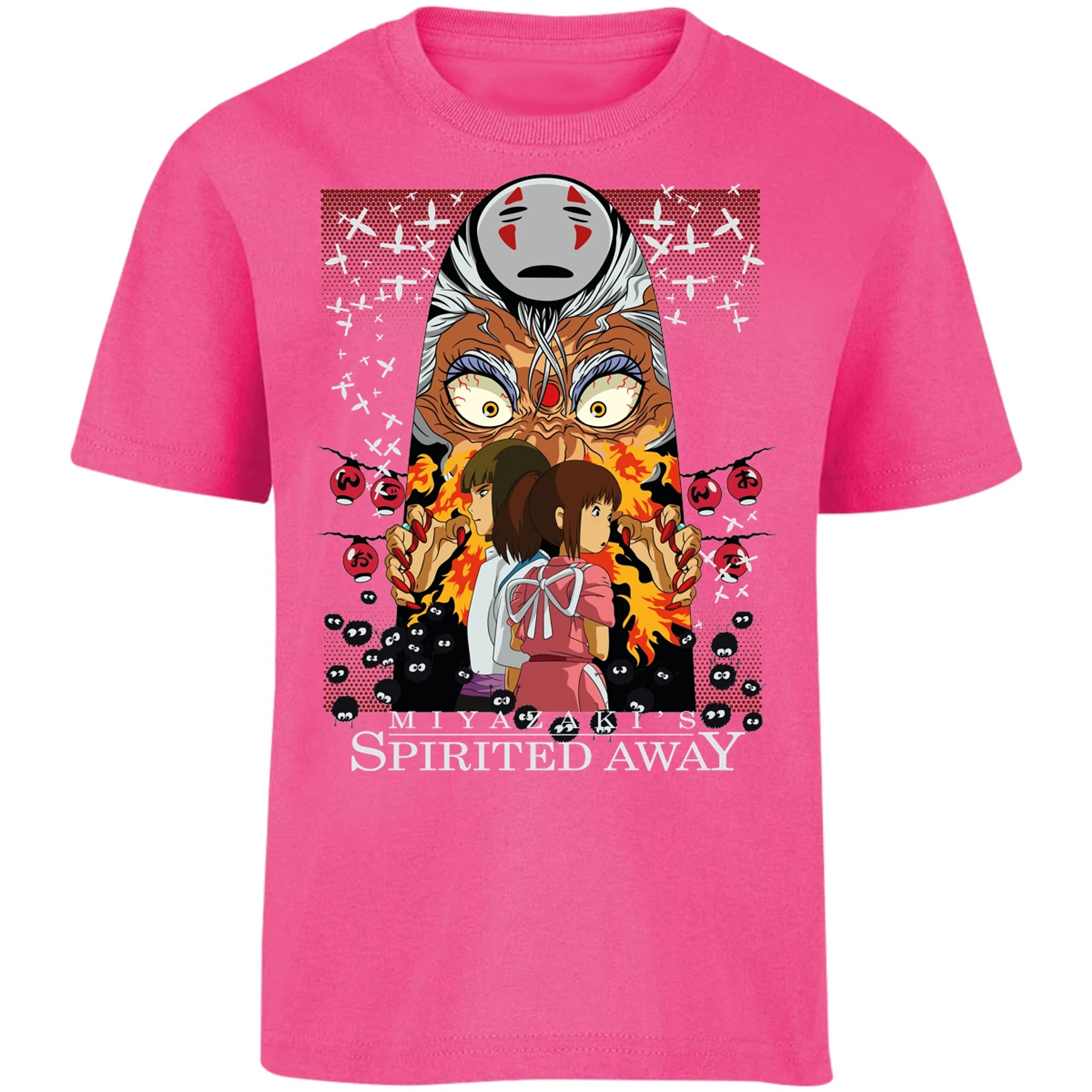 Playera Ghibli Spirited Away Anime para Niño 10