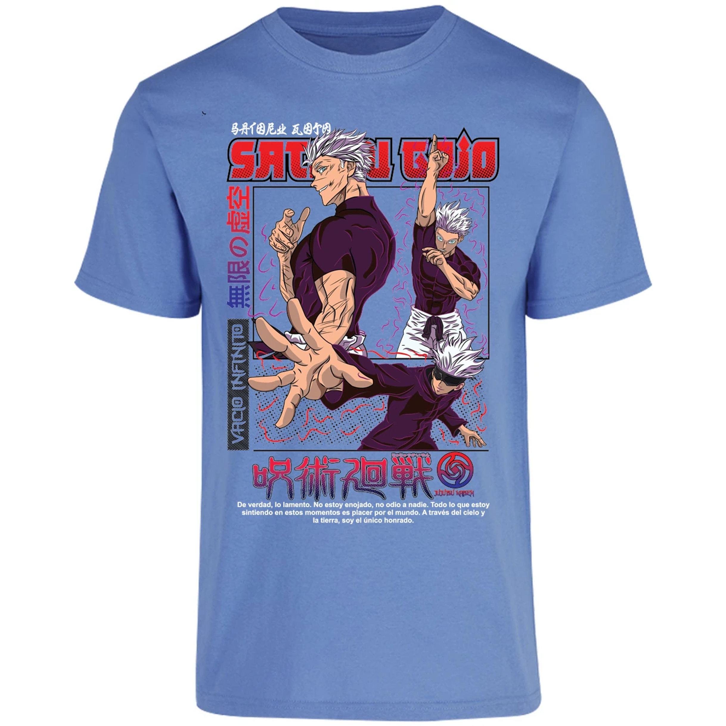 Playera Jujutsu Kaisen Gojo Anime para Adulto 4