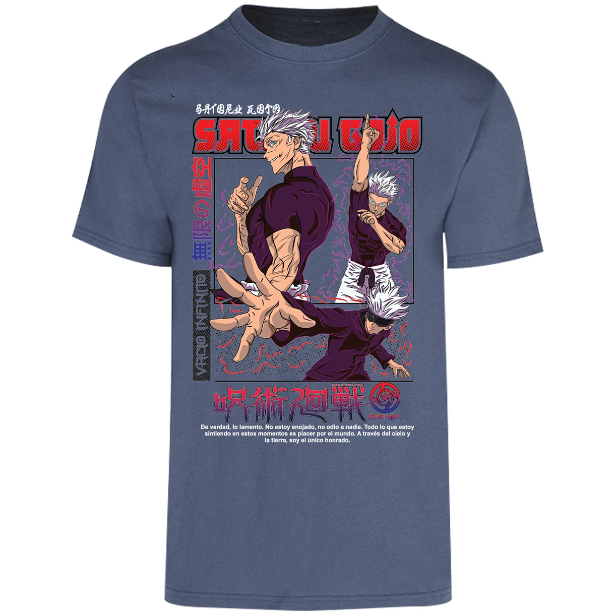 Playera Jujutsu Kaisen Gojo Anime para Adulto 1