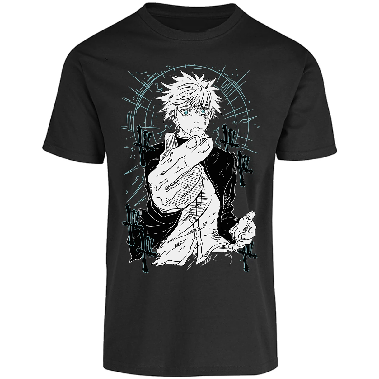 Playera Jujutsu Kaisen Gojo Basic para Adulto 19